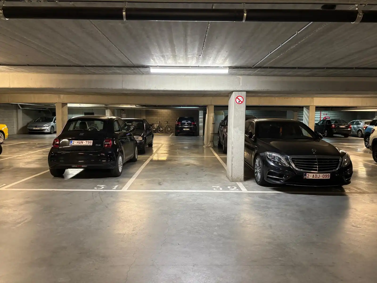 Ondergrondse autostaanplaats te huur – Residentie Arcadia, Zaat Temse foto 2