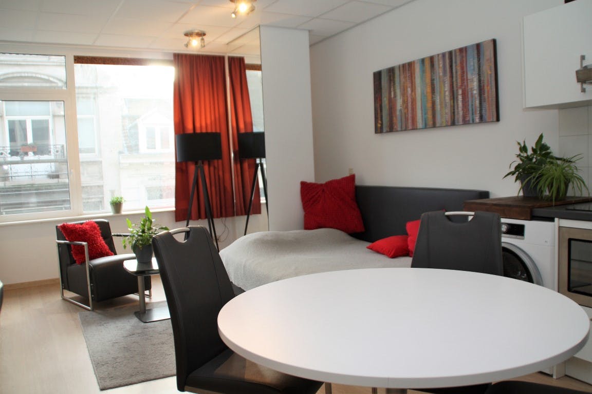 Gemeubelde studio in centrum van Brussel foto 2