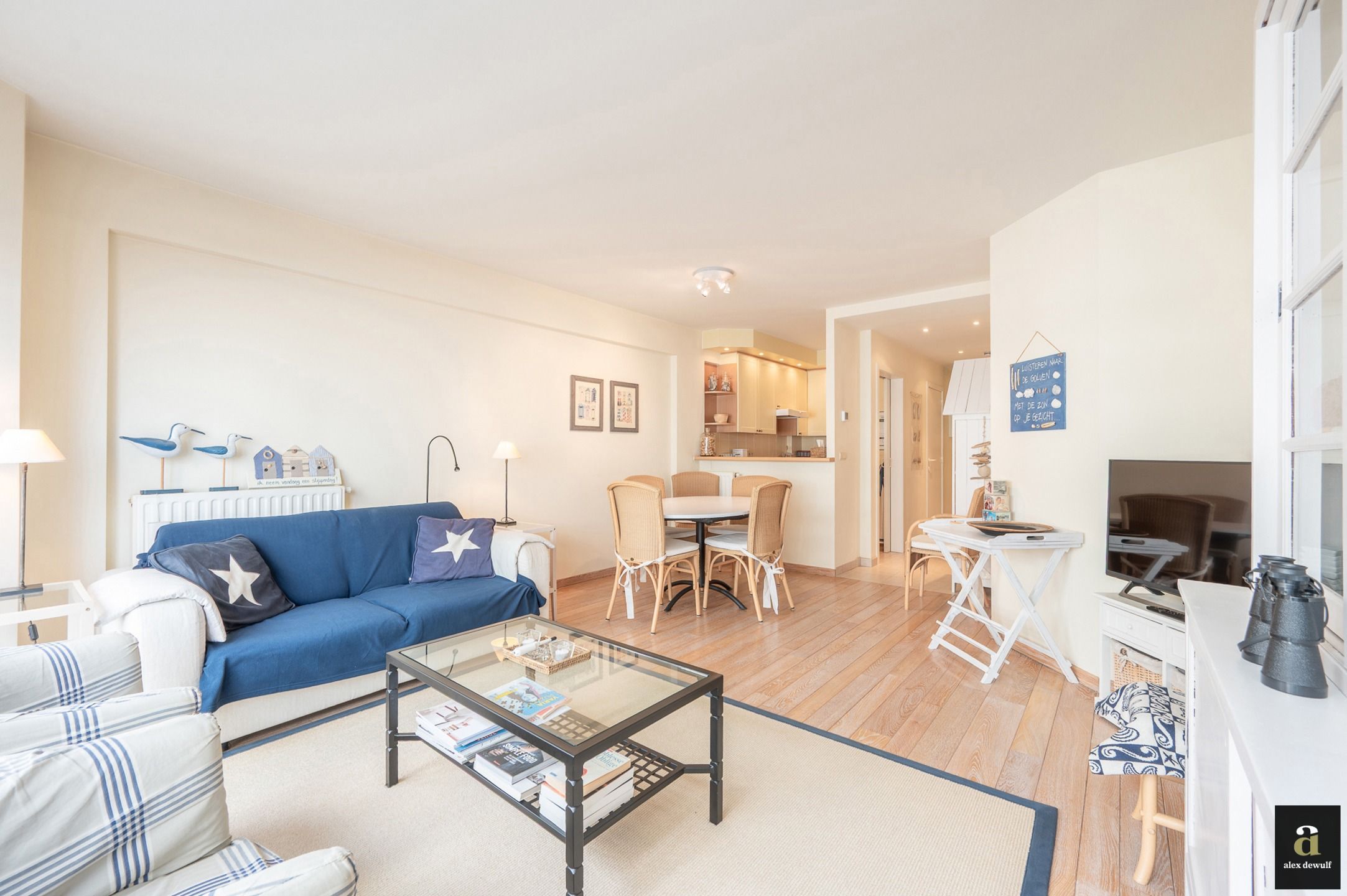 Vakantieappartement met zij zeezicht aan het Rubensplein     foto 4