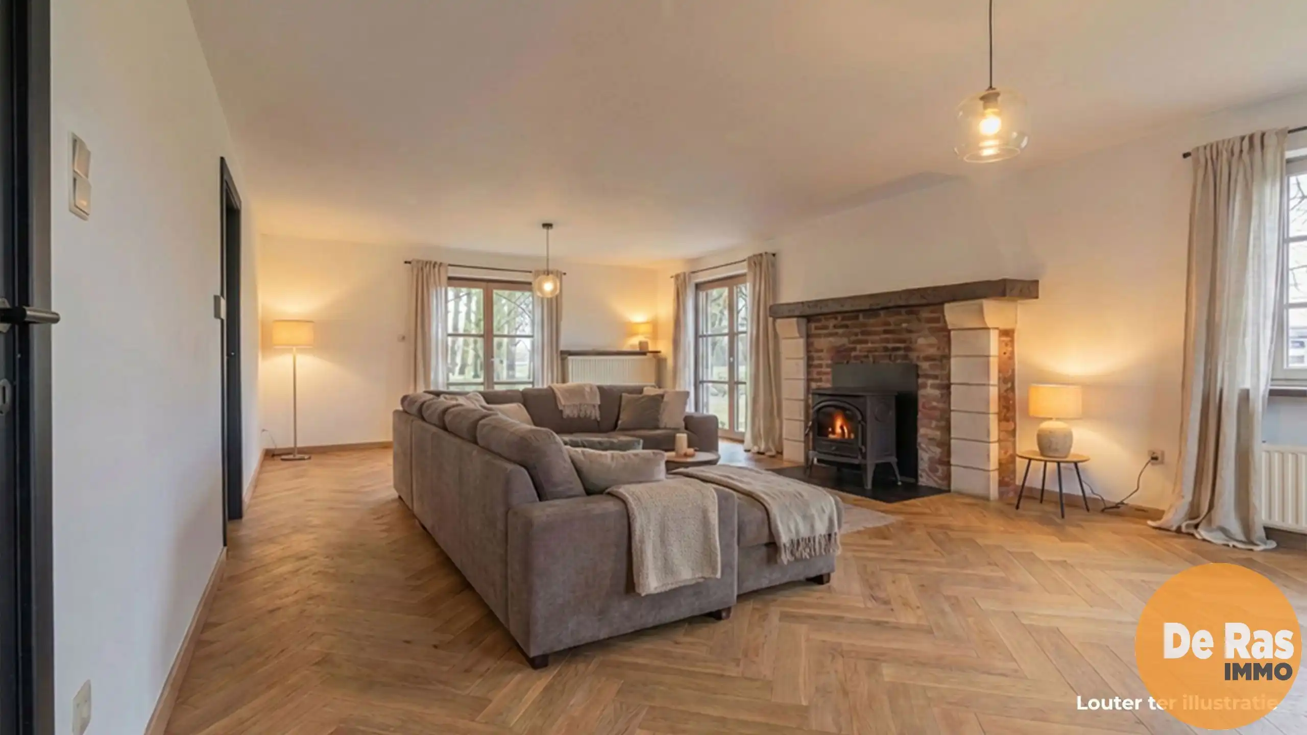 LEDE – Ruime villa met karakter op een ruim perceel  foto 6