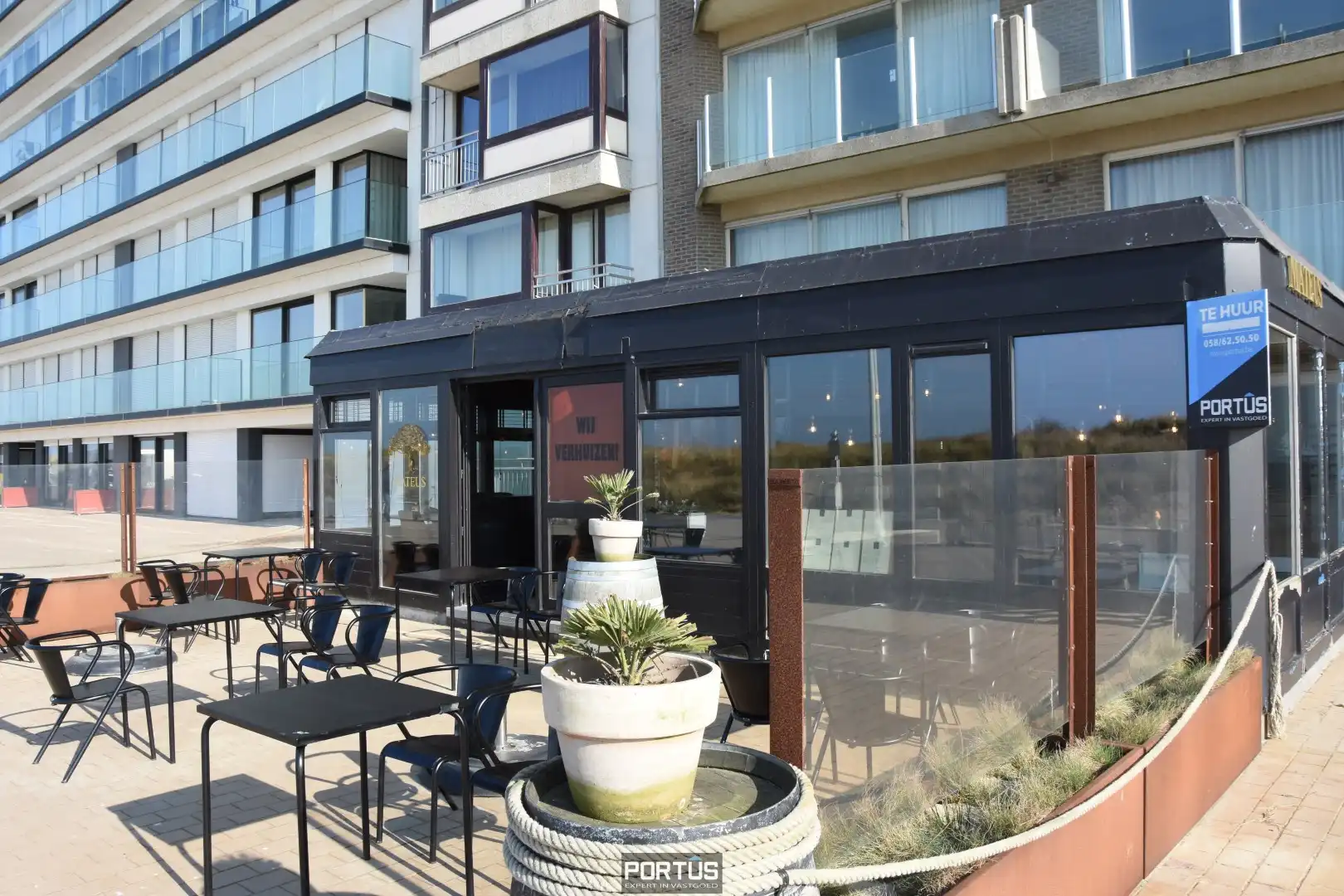 Handelsgelijkvloers te huur Zeedijk Nieuwpoort foto 9