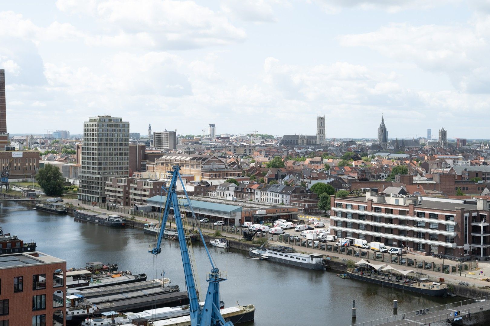 Penthouse met Uniek Zicht - De Nieuwe Dokken Gent foto 26