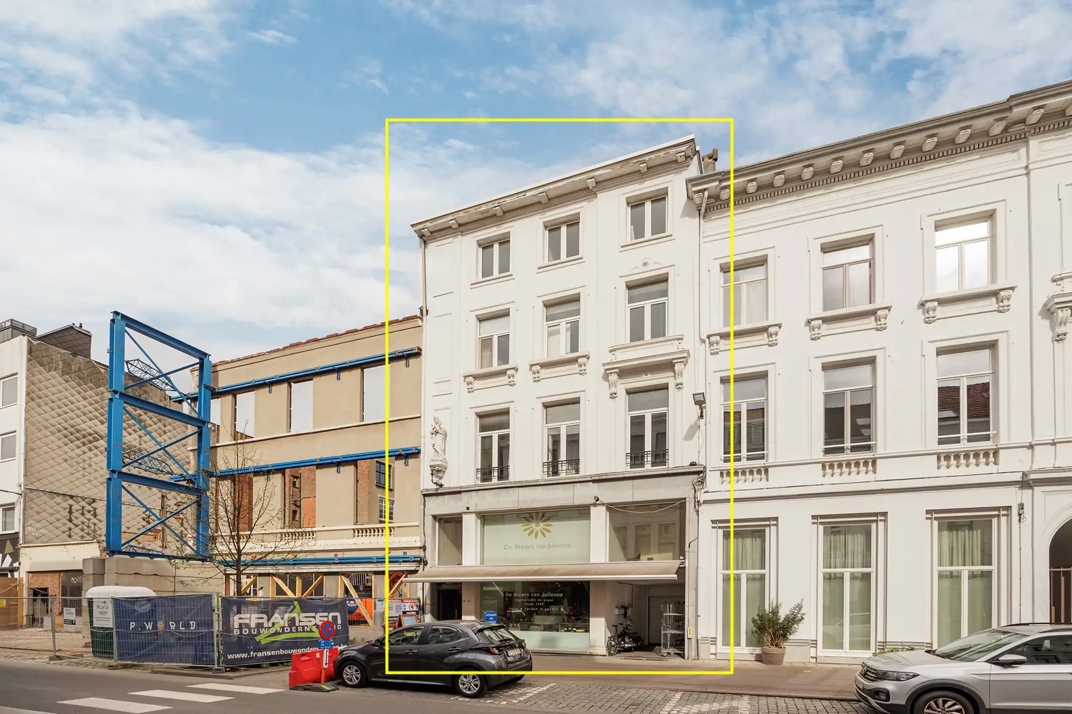 ANTWERPEN CENTRUM - Opbrengsteigendom met tuin  foto 8