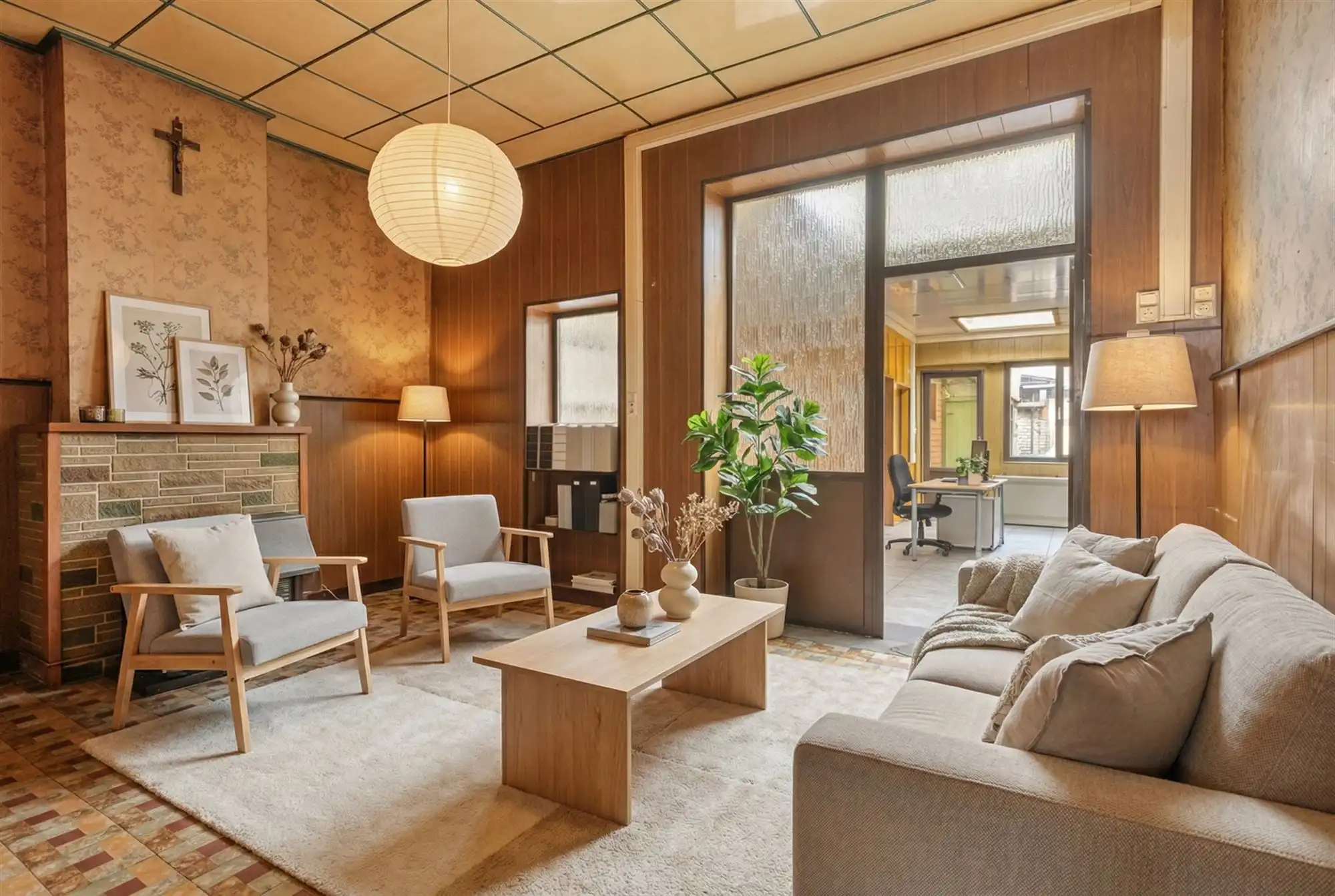 Op te frissen woning met 4 slaapkamers, tuin en garage.  foto 8