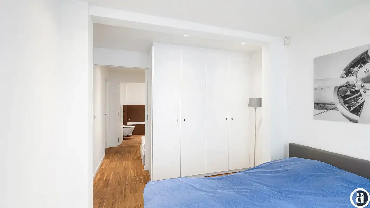 Stijlvol appartement met 3 slaapkamers en terras nabij Zoute foto 11