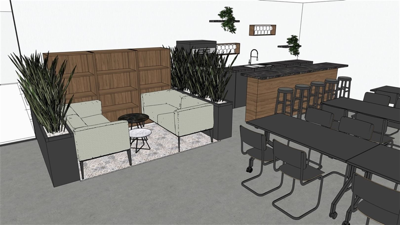 Kantoorcomplex aan de stadsrand van Leuven foto 22