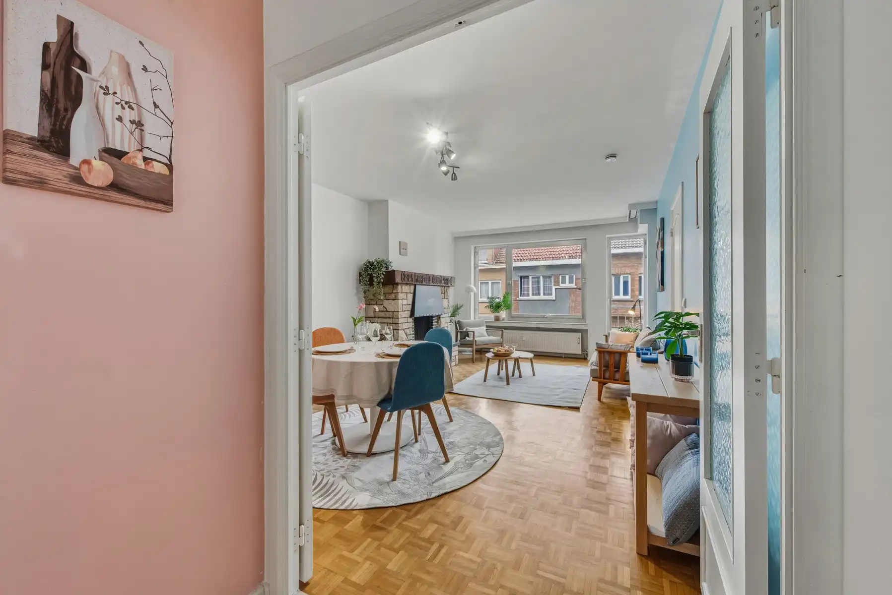 Zeer aangenaam appartement te koop in Molenbeek (Brussel) met twee terrassen foto 4