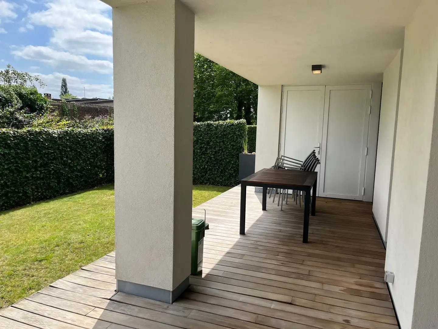 Gelijkvloers appartement met tuin, terras en ondergrondse autostaanplaats foto 8