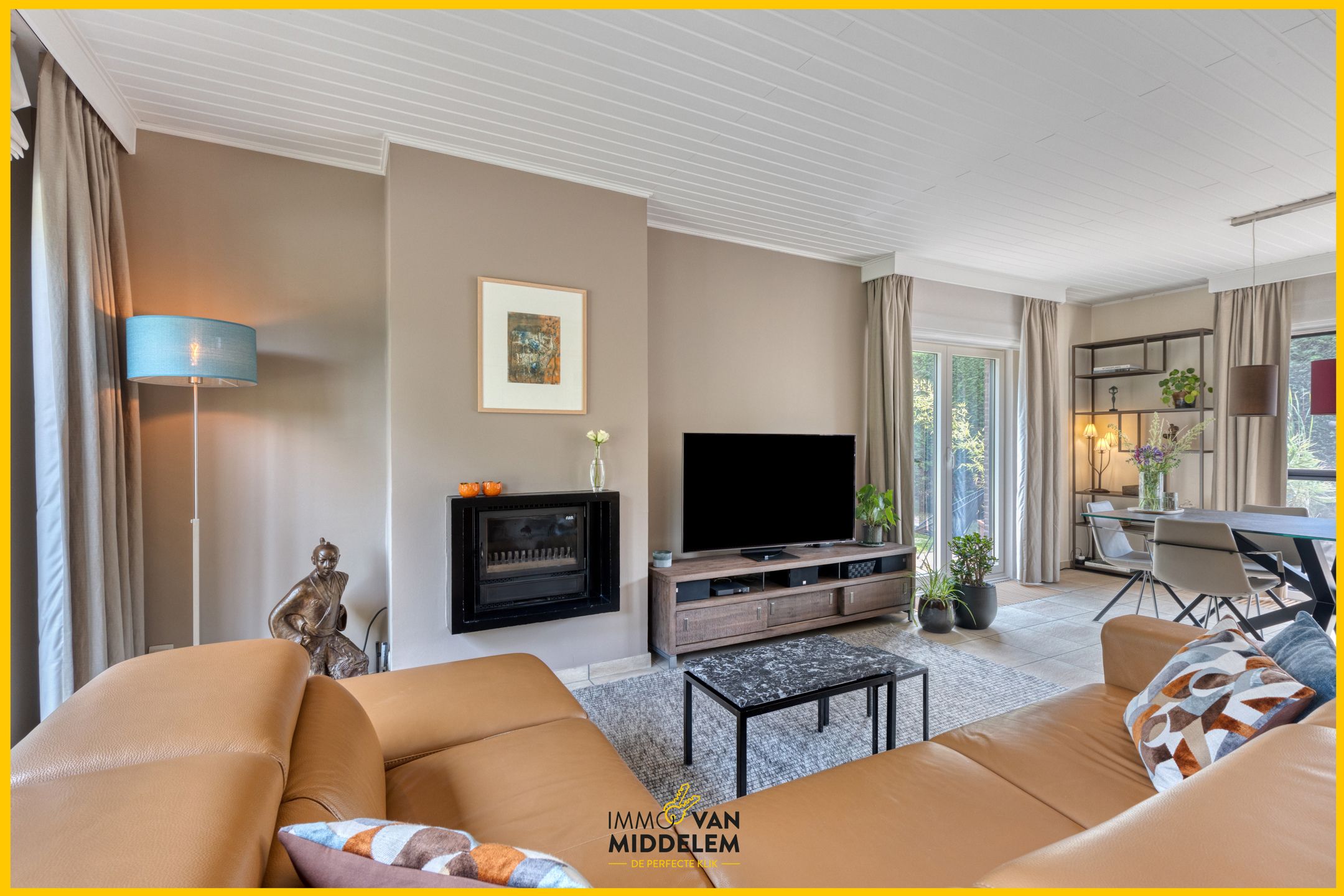 INSTAPKLARE WONING MET 3 KAMERS, BUREAU, TUIN EN GARAGE foto 4