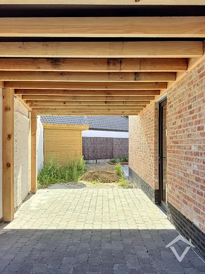 Alleenstaande nieuwbouwwoning met 3 slaapkamers en carport te Koekelare  foto 25