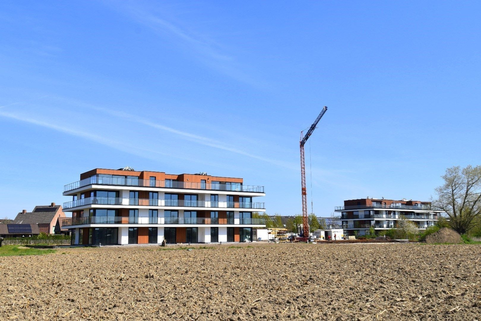 Nieuwbouwappartementen in residentie "Weids" te koop vlakbij Gullegem-centrum foto {{pictureIndex}}