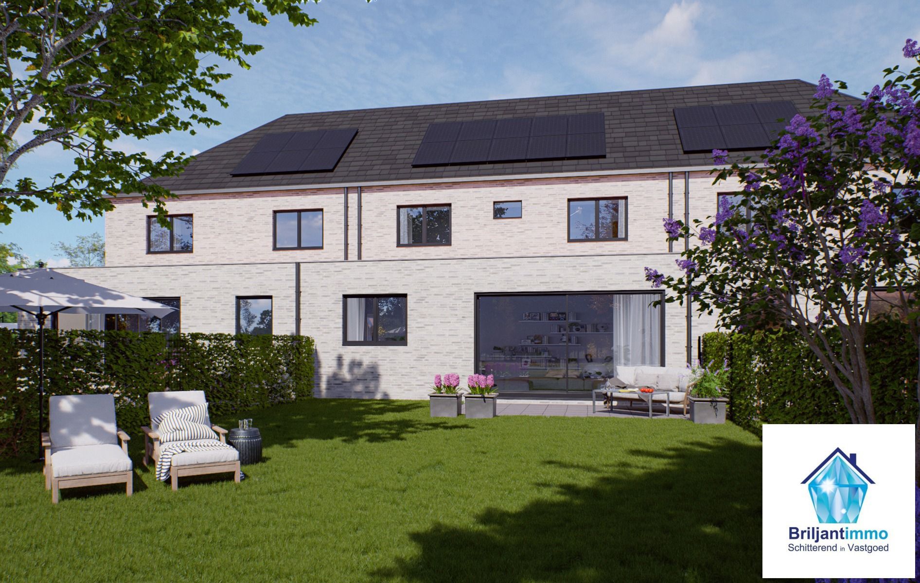 Drie energiezuinige woningen met inpandige garage met 3/5 slpk foto 3