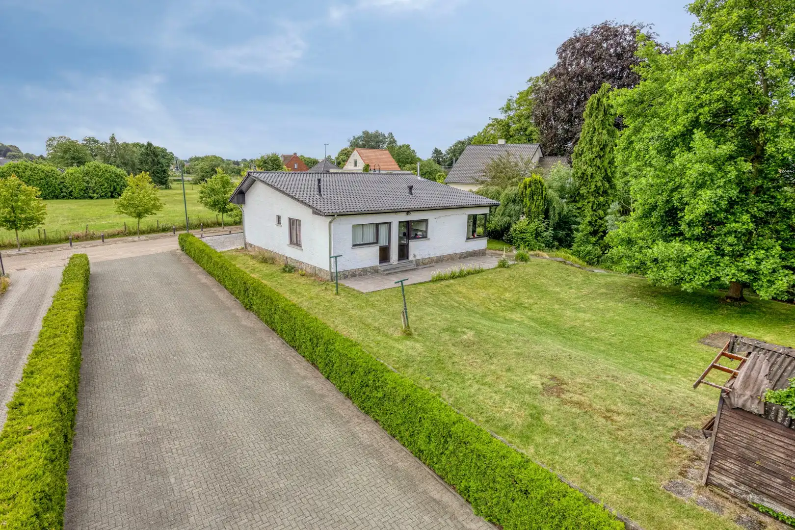 Gelijkvloerse woning met 3 slpks op een uniek perceel van 2.164 m² nabij de Markt !  foto 26