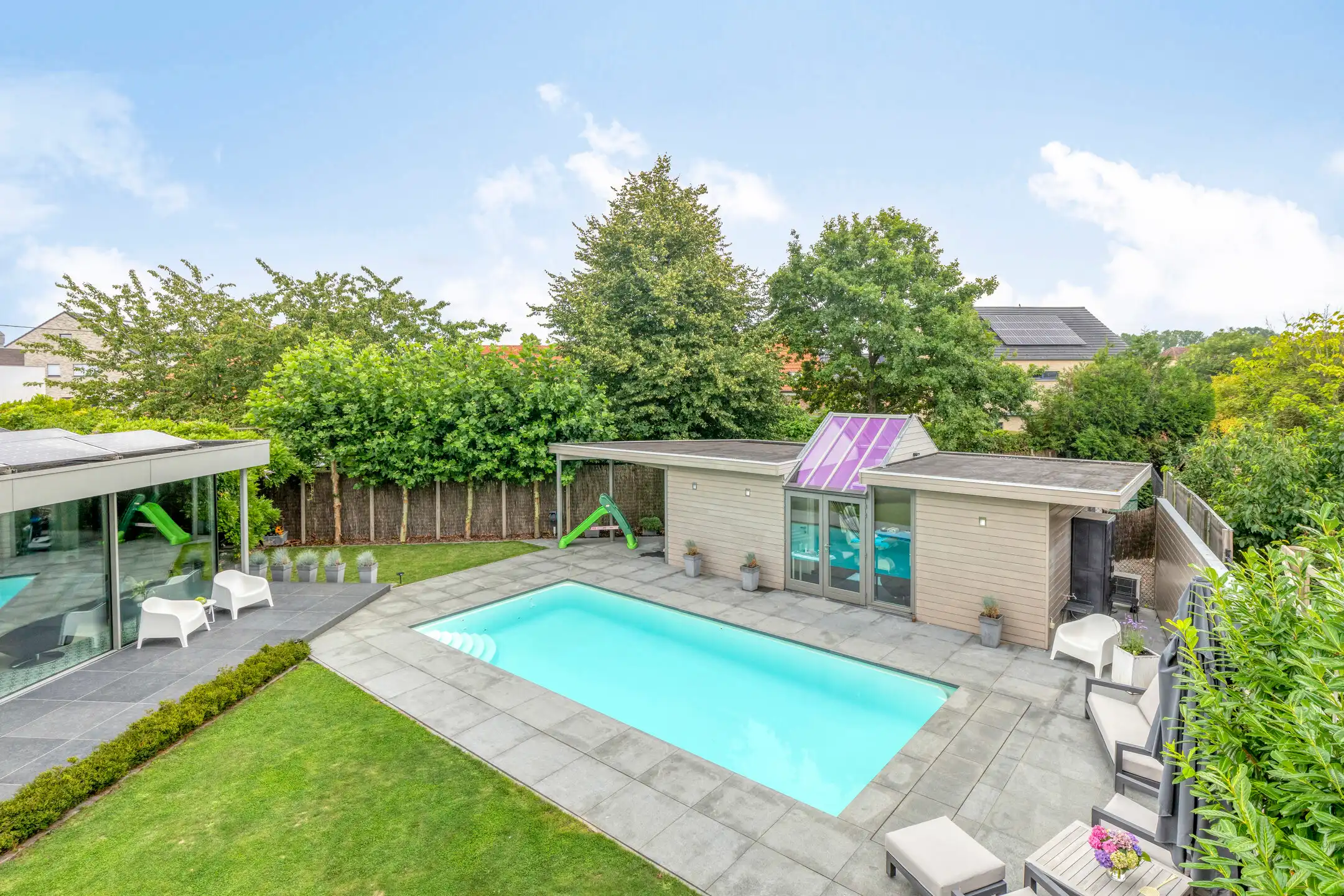 Stijlvolle villa met zwembad in Zemst foto 19