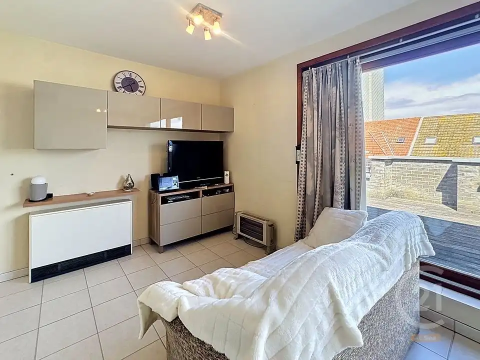 Dakappartement met twee ruime terrassen in Westende-Bad foto 4