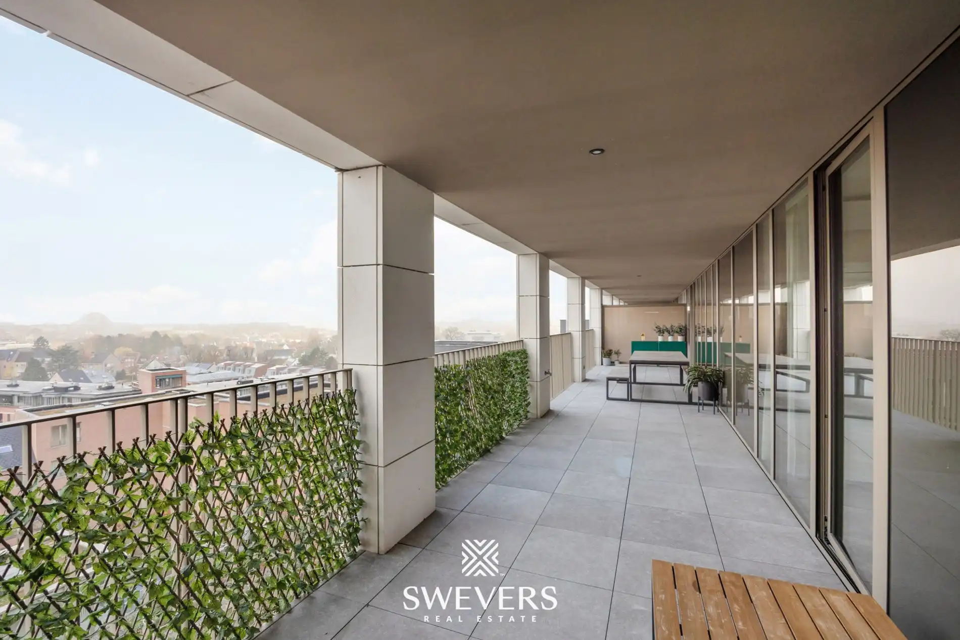 Uniek penthouse (168m²) met 3 slpk en een fantastisch uitzicht in centrum Hasselt foto 28
