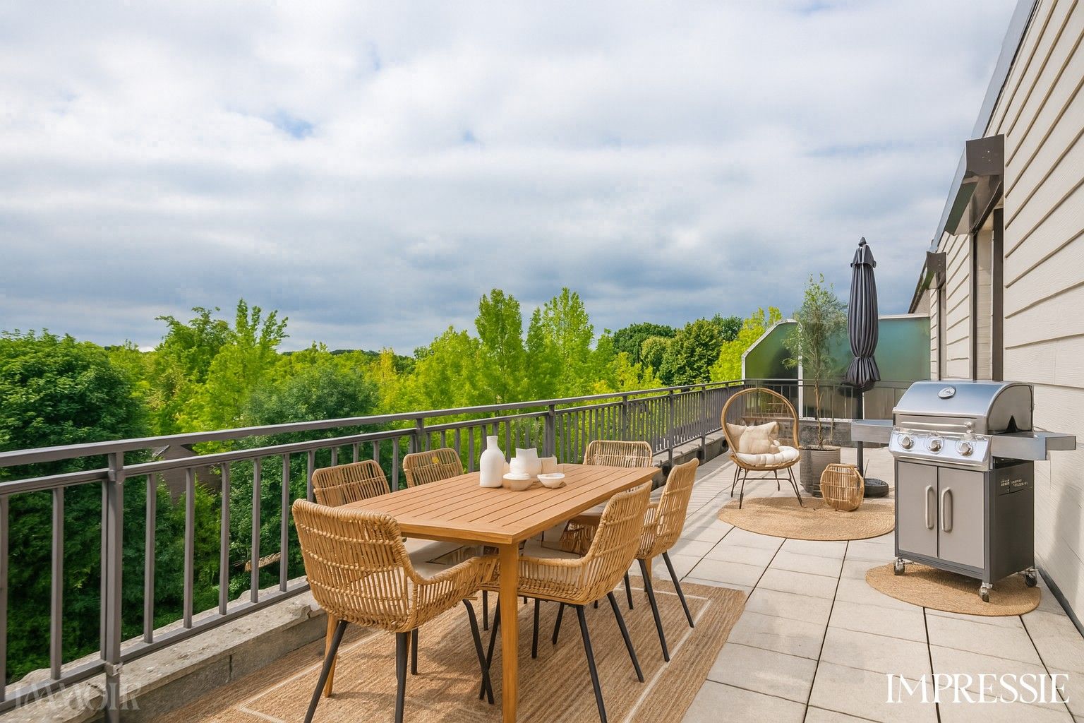 Penthouse met panoramische terrassen in het hartje van Brasschaat foto 19