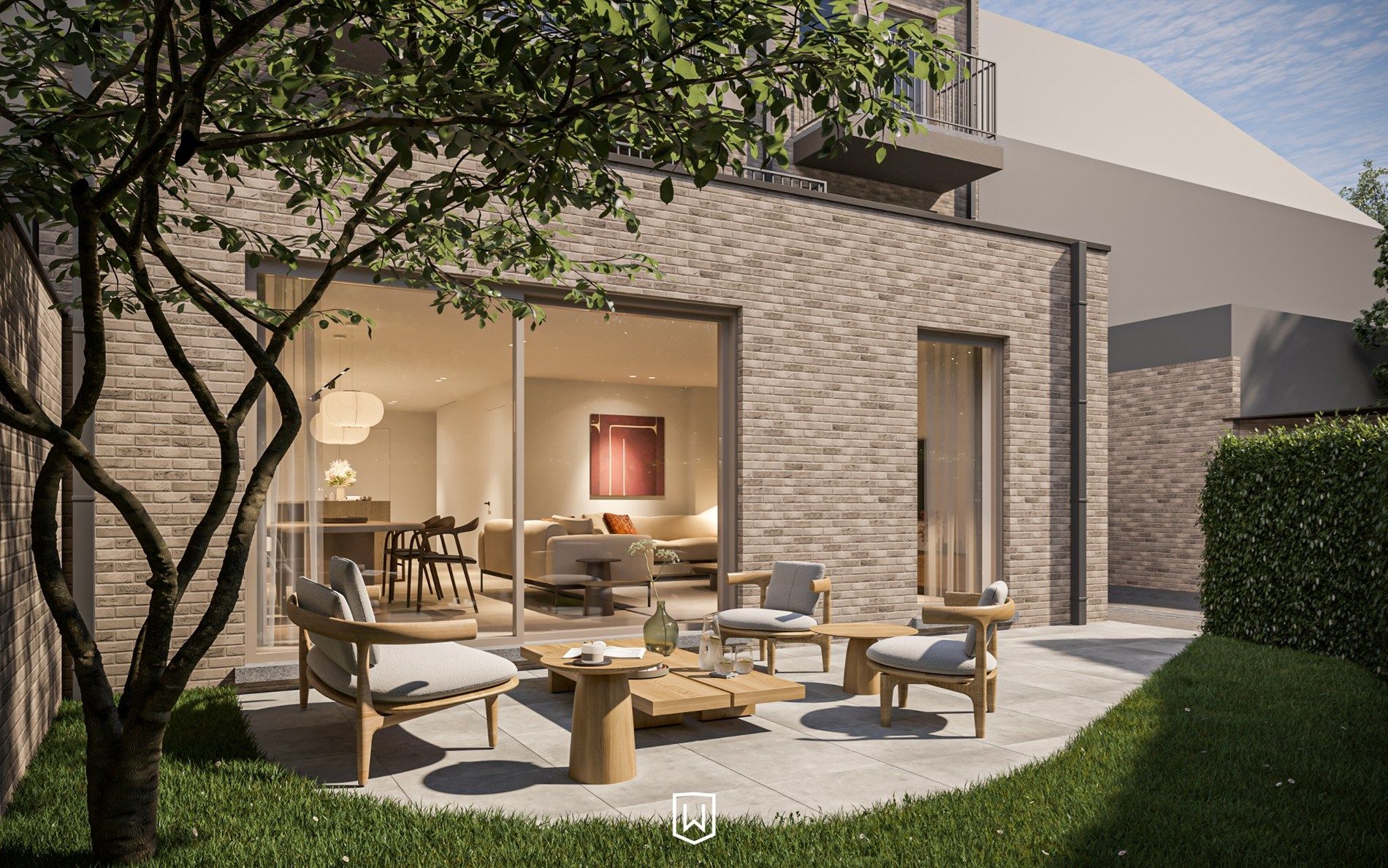 Nieuwbouw gelijkvloers appartement van 113 m² + terrassen foto 4