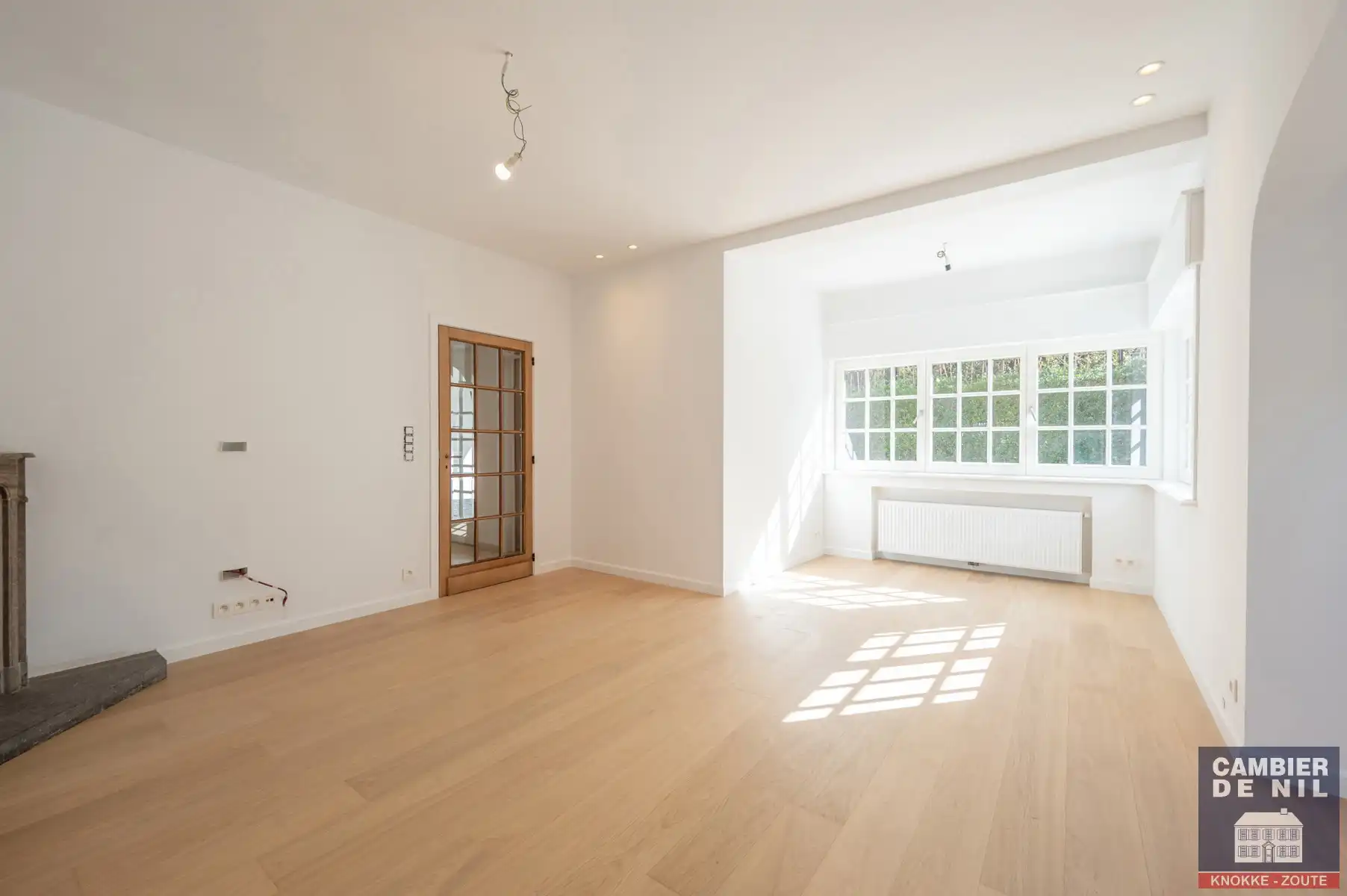 Gerenoveerde, ongemeubelde koppelvilla met zuidgerichte tuin palend aan de golf - Zoute foto 15