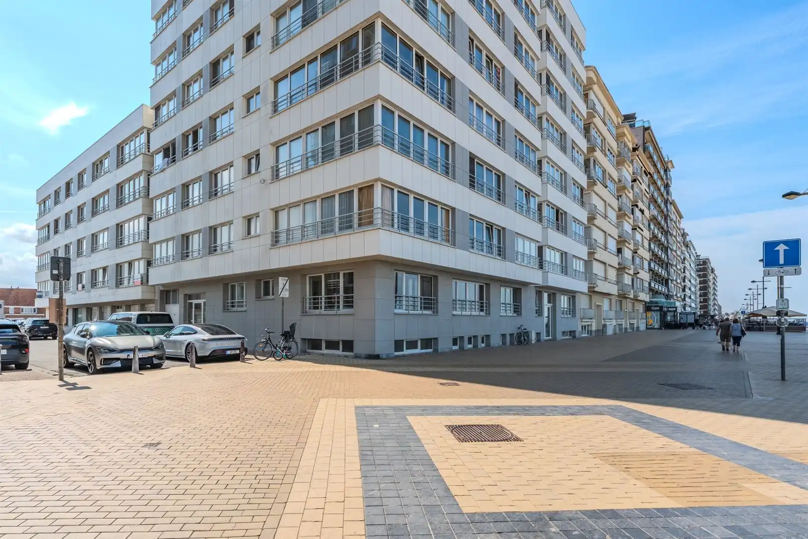 Ruim appartement met lateraal zeezicht in Residentie Rapallo foto 21