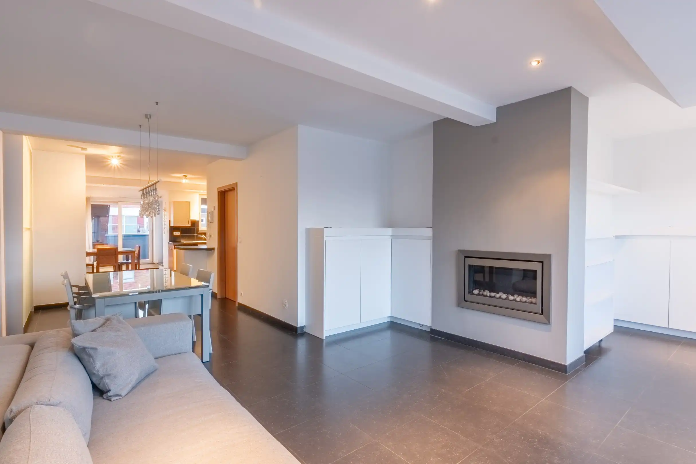 Ruim duplex appartement met zonnige terrassen in hartje Knokke foto 3