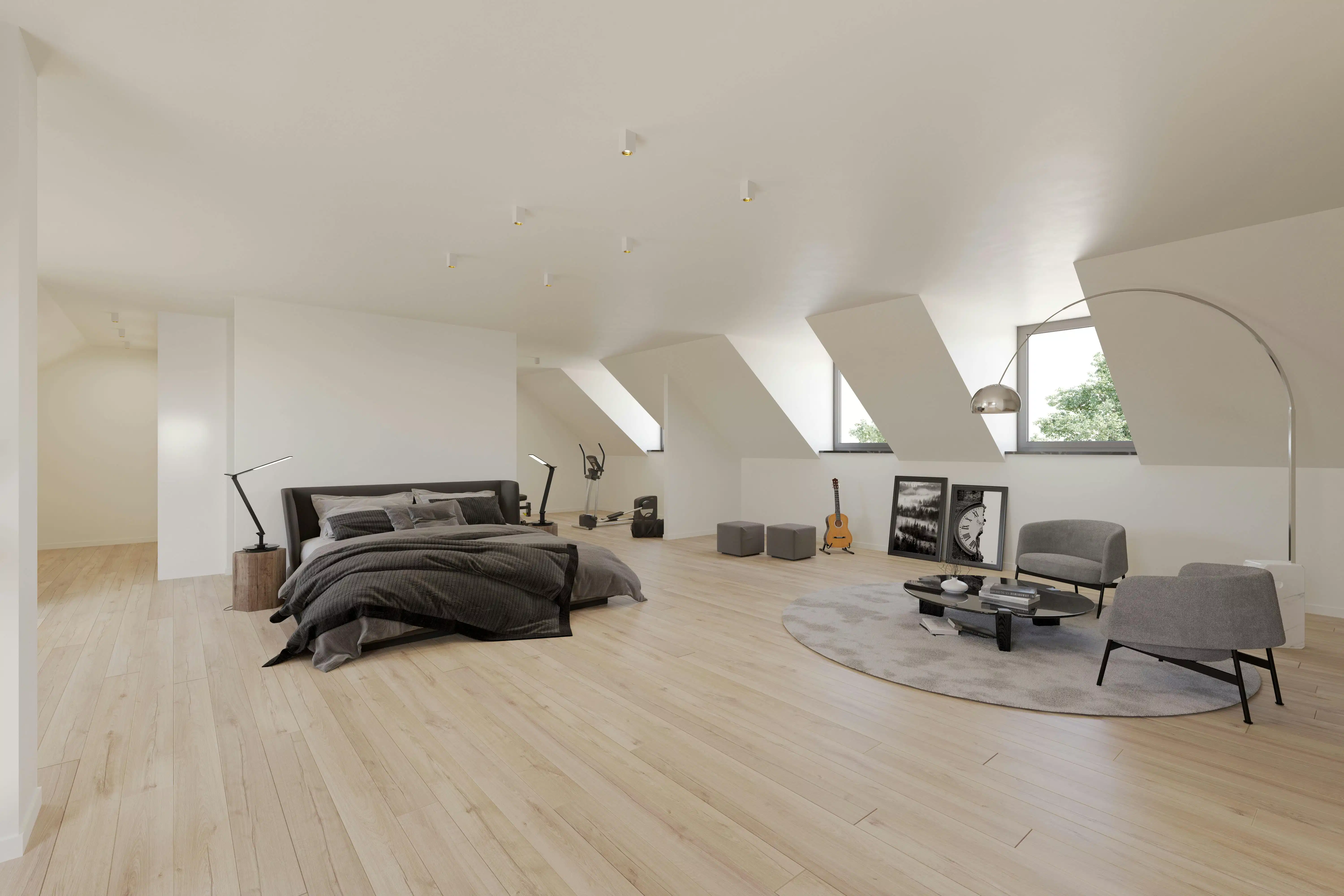 Unieke casco loft (237 m²) met terras in St-Martens-Bodegem foto 13