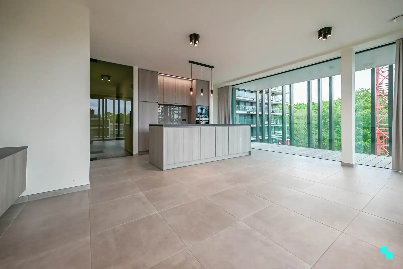 Hoekappartement in blok VI van residentie Blauwpoorte foto {{pictureIndex}}