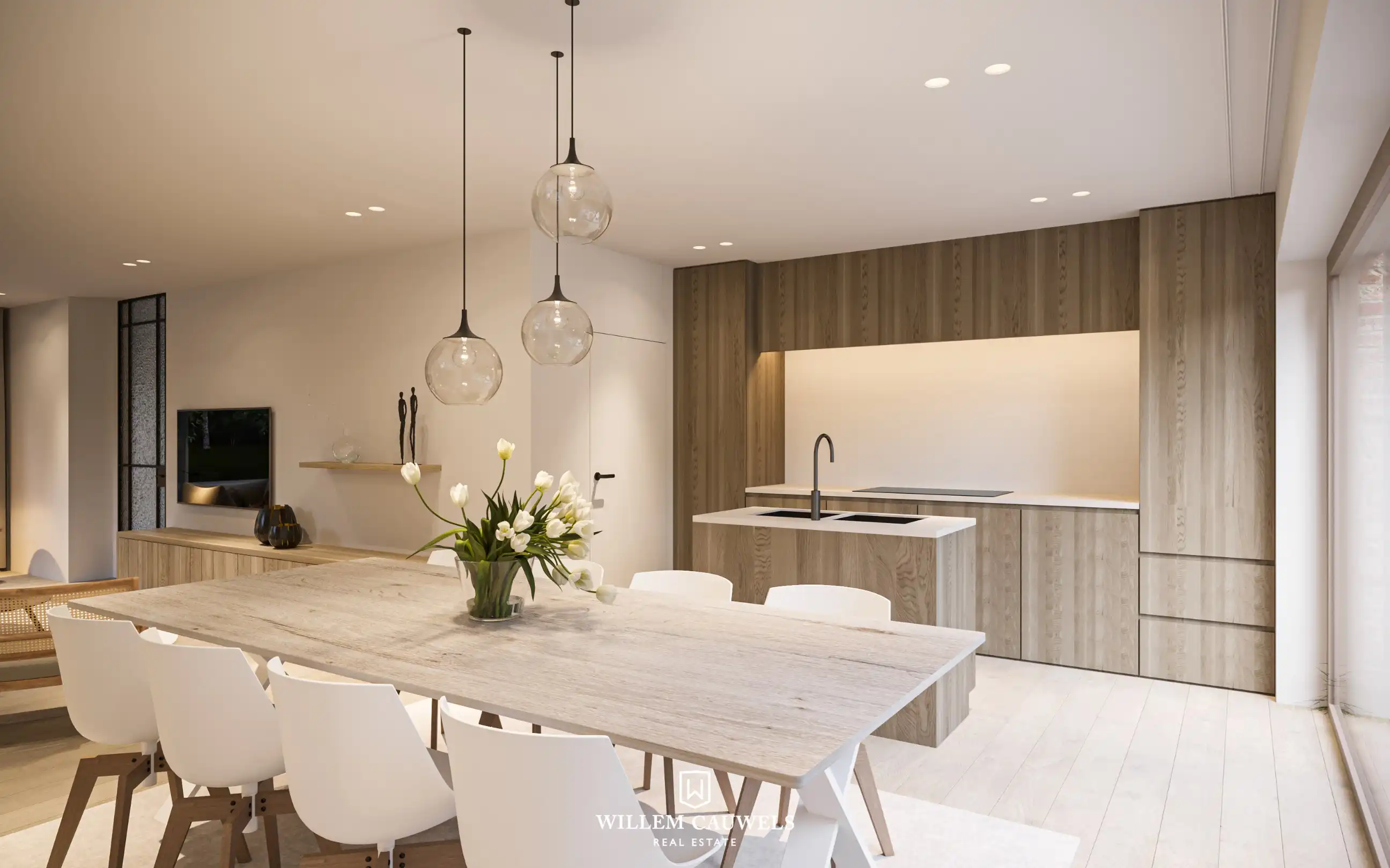 Nieuwbouwwoningen met tuin en garage nabij Brugge foto 5