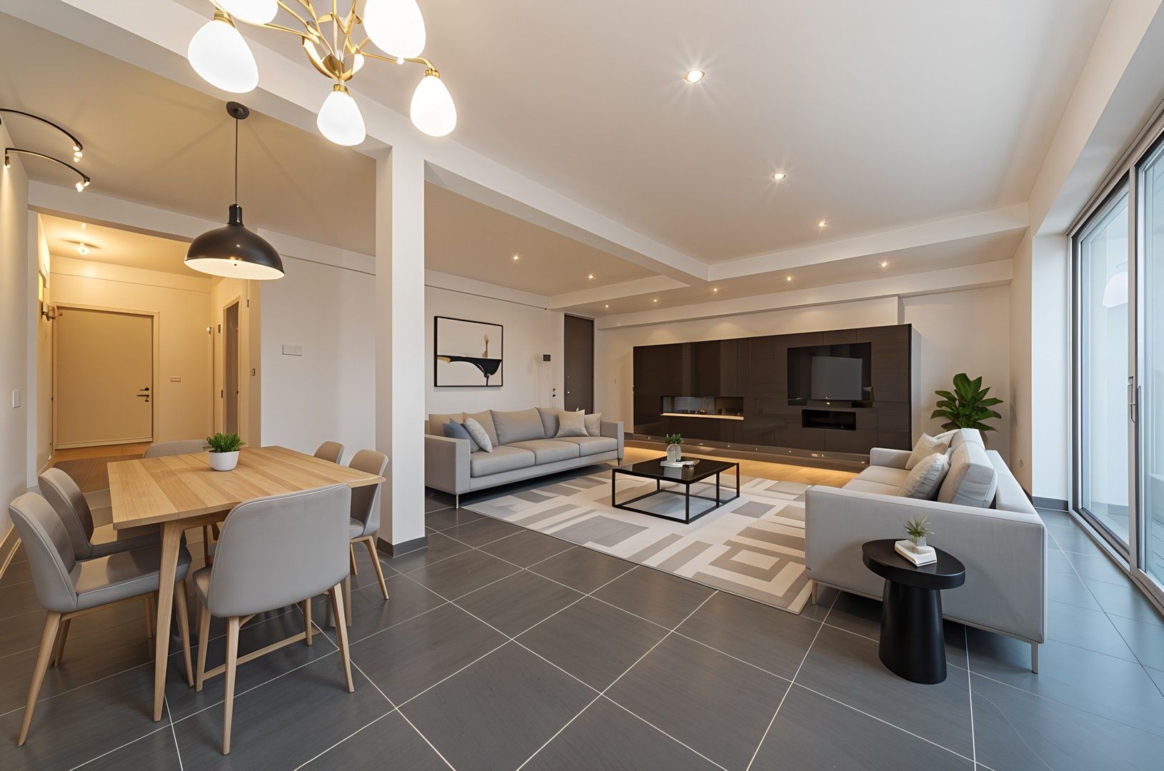 Prachtig loftappartement met 3 slaapkamers op zeer centrale locatie te Geraardsbergen foto 2