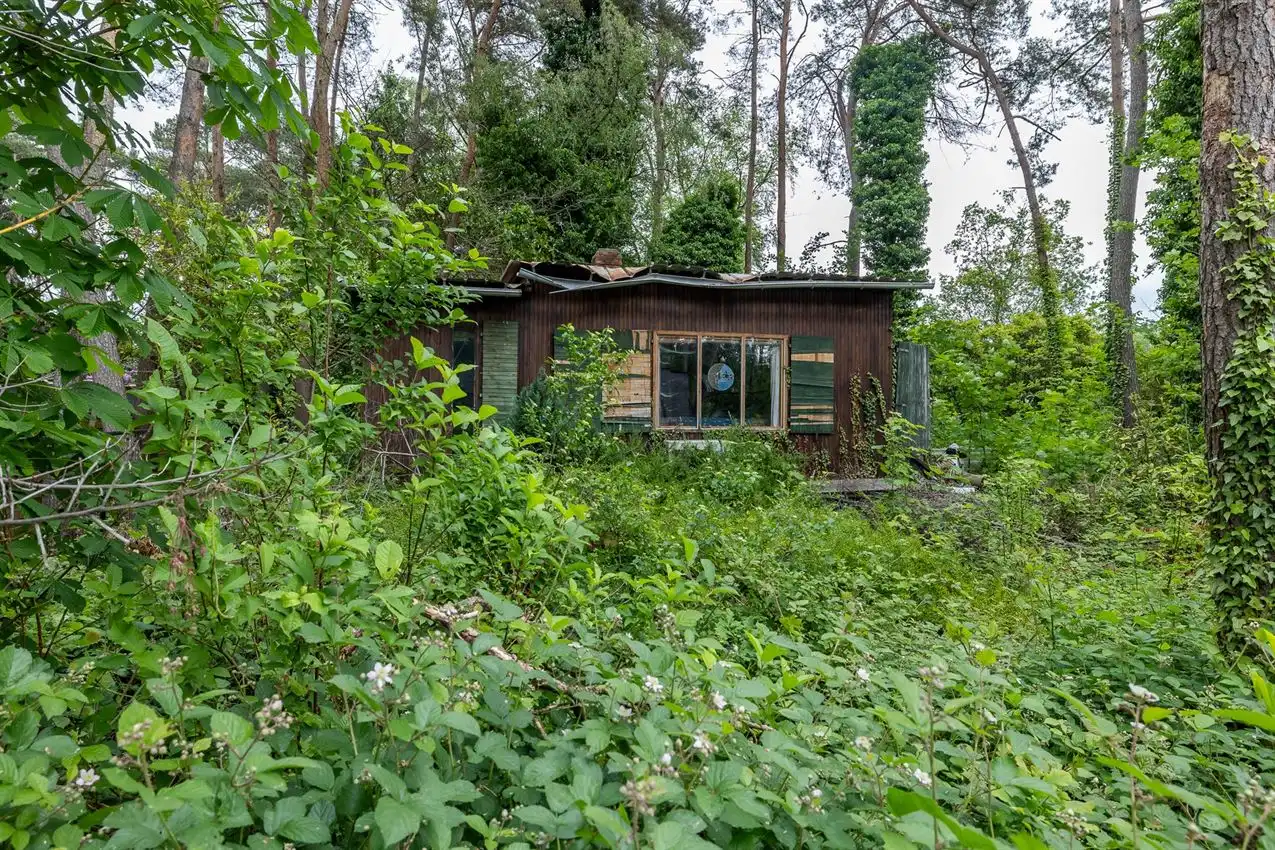 te renoveren of af te breken chalet, permanent wonen mogelijk foto 2