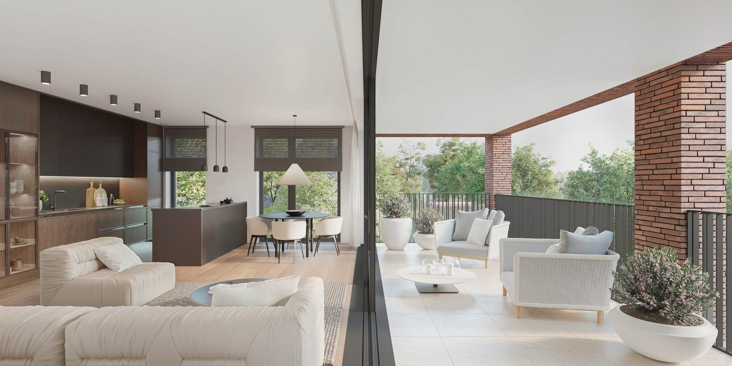 Residentie Groenwinning - 13 appartementen en 4  kwalitatieve en energiezuinige woningen op wandelafstand van het stadscentrum van Sint-Truiden foto 7
