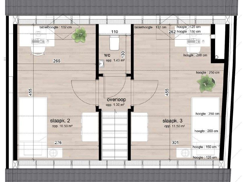 MODERN DUPLEX APPARTEMENT MET TERRAS foto 16