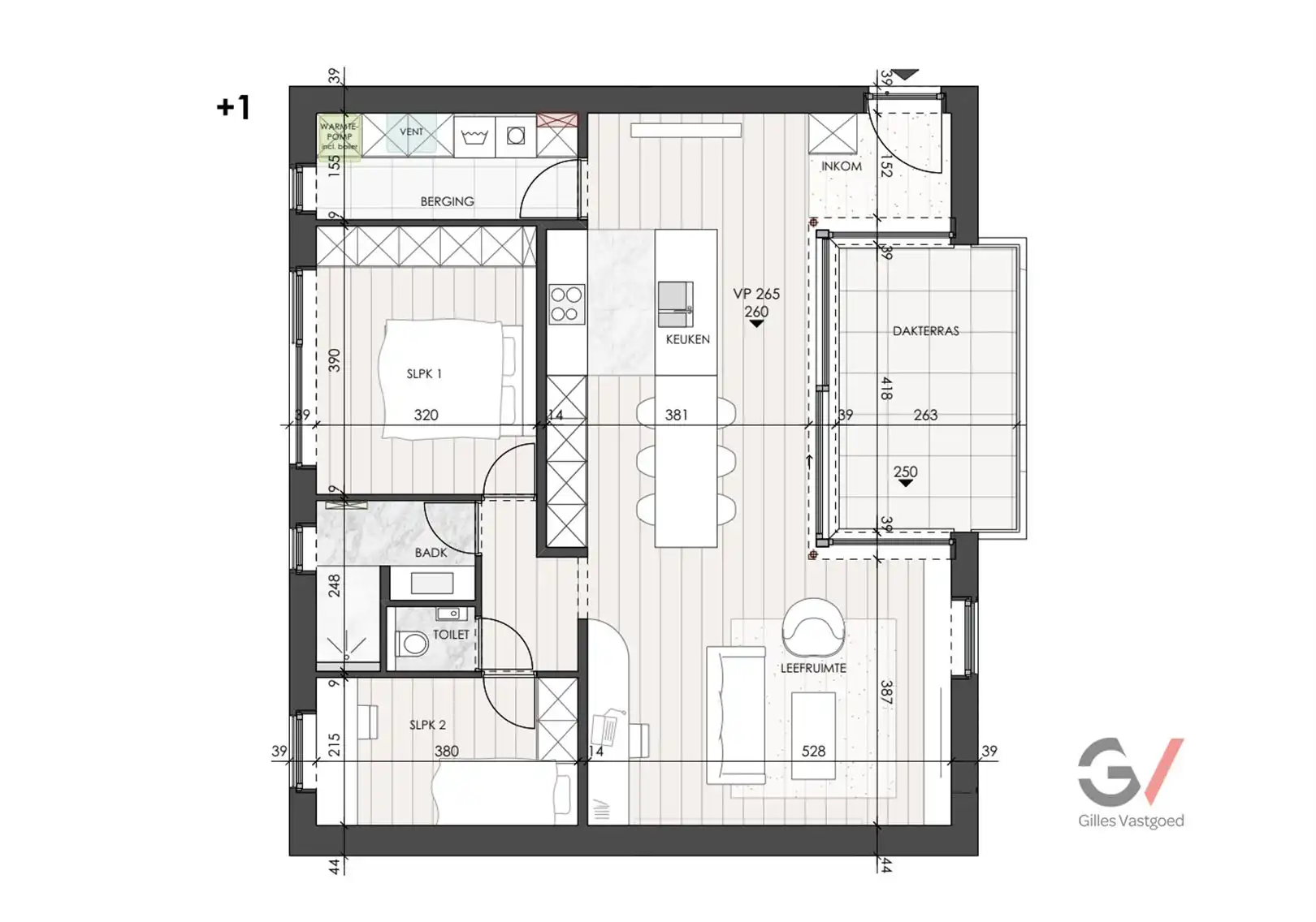 Appartement op de eerste verdieping foto 4