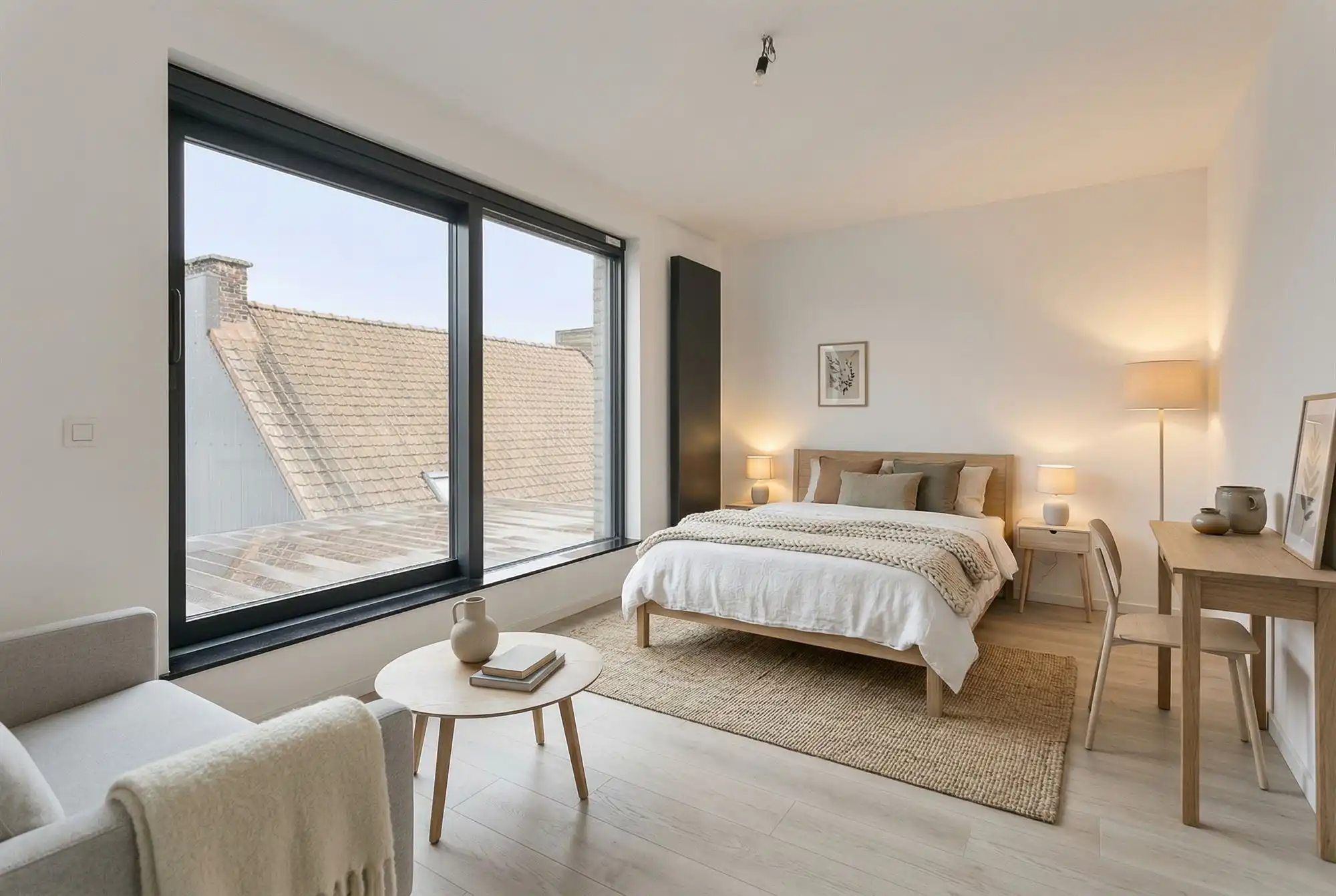 Appartement met 1 slpk en 2 ruime terrassen vlakbij het centrum van Deinze en de mooie Leiestreek foto 10