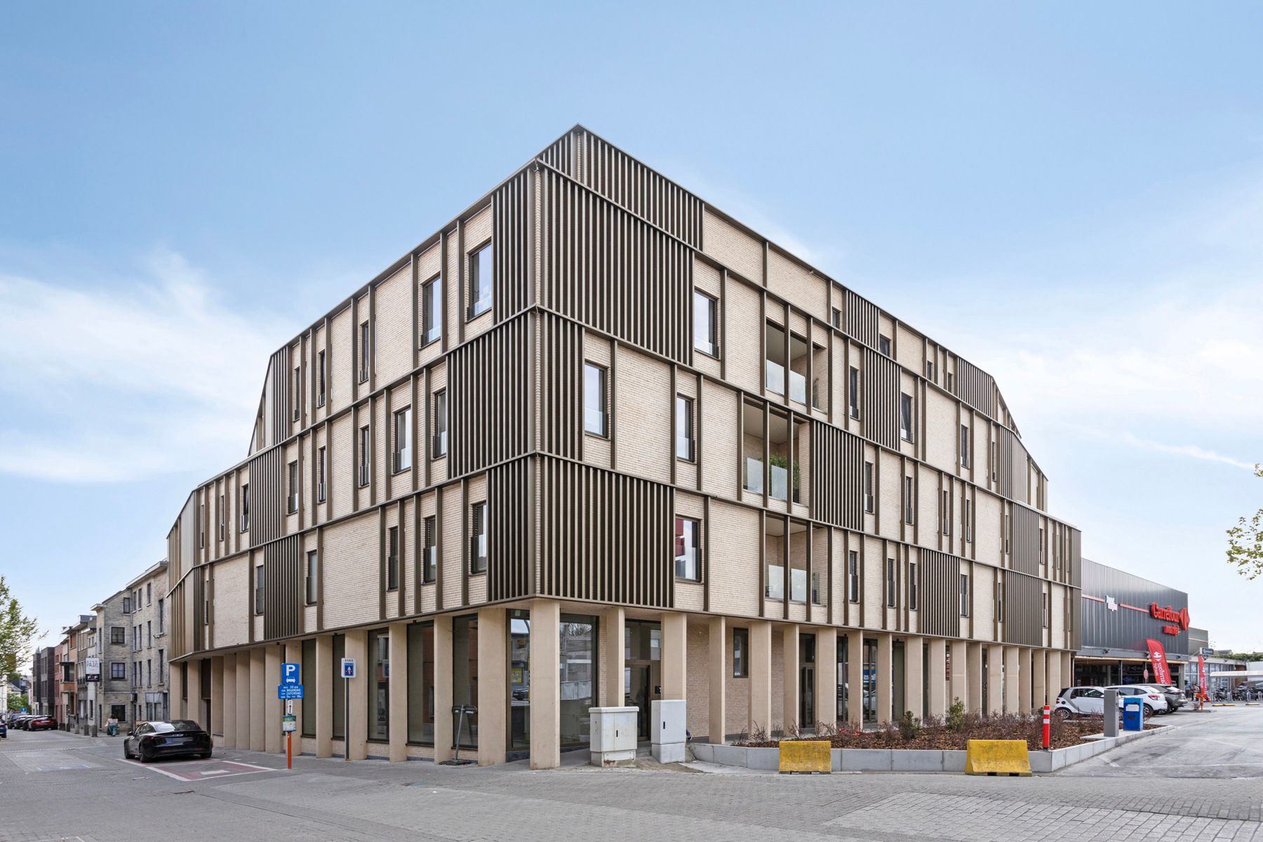 Nieuwbouw 2 slaapkamer appartement met terras te Halle foto {{pictureIndex}}