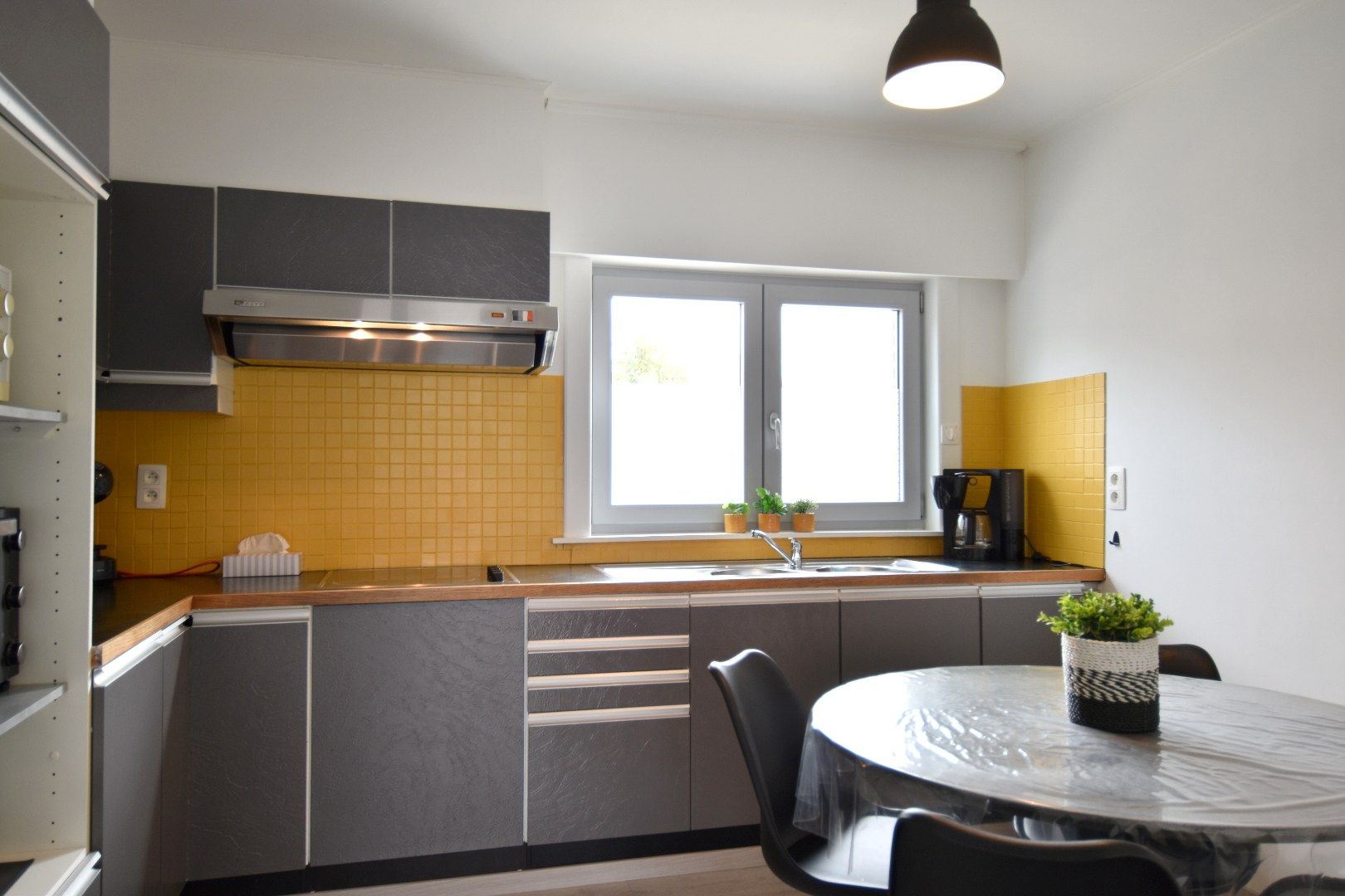 Verzorgde bel-etage met 3 slaapkamers, garage en carport te Lendelede foto 2