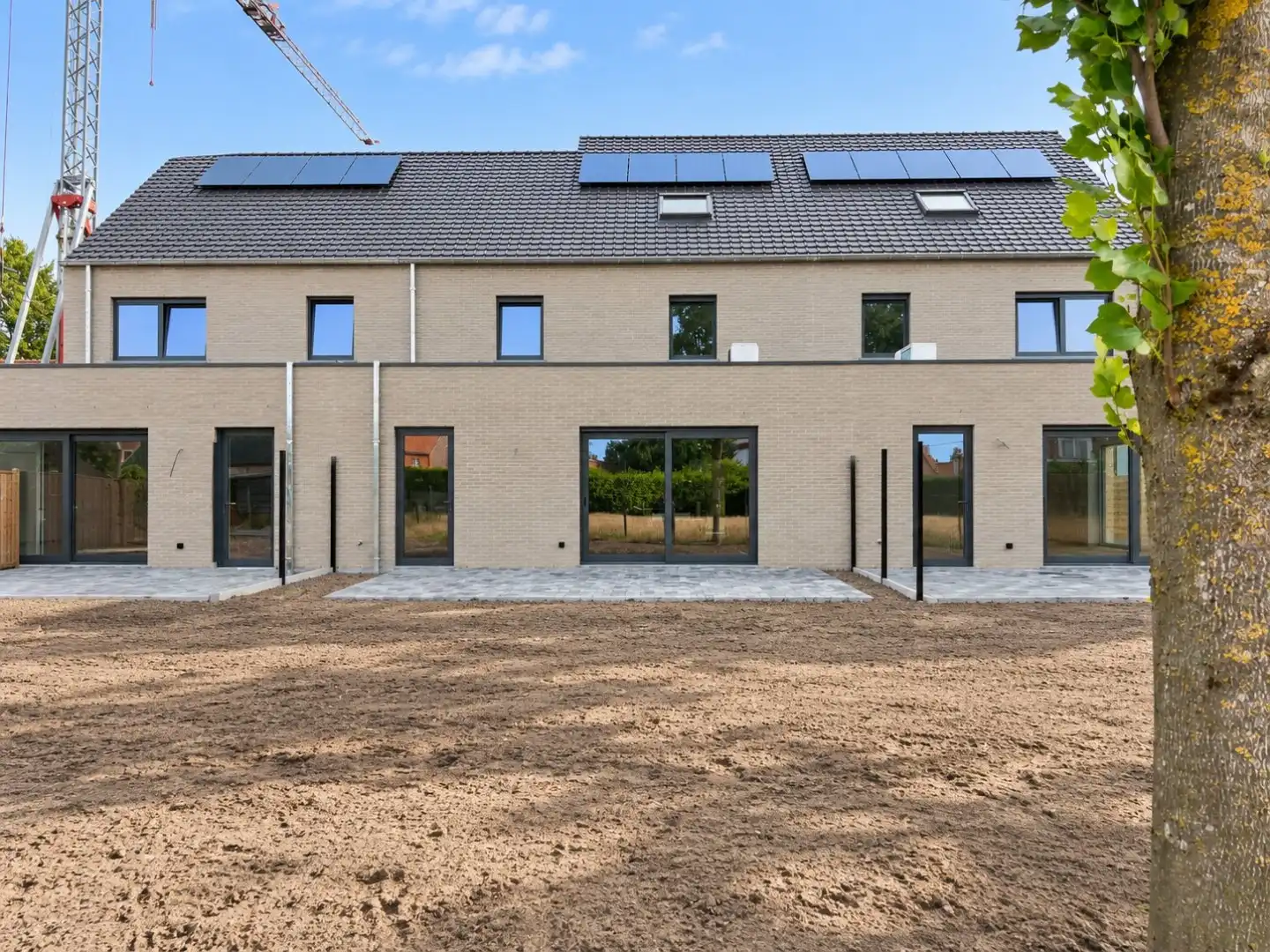 MERENDREE – Nieuwbouwwoning met 3 slaapkamers, bureau, garage en tuin foto 18