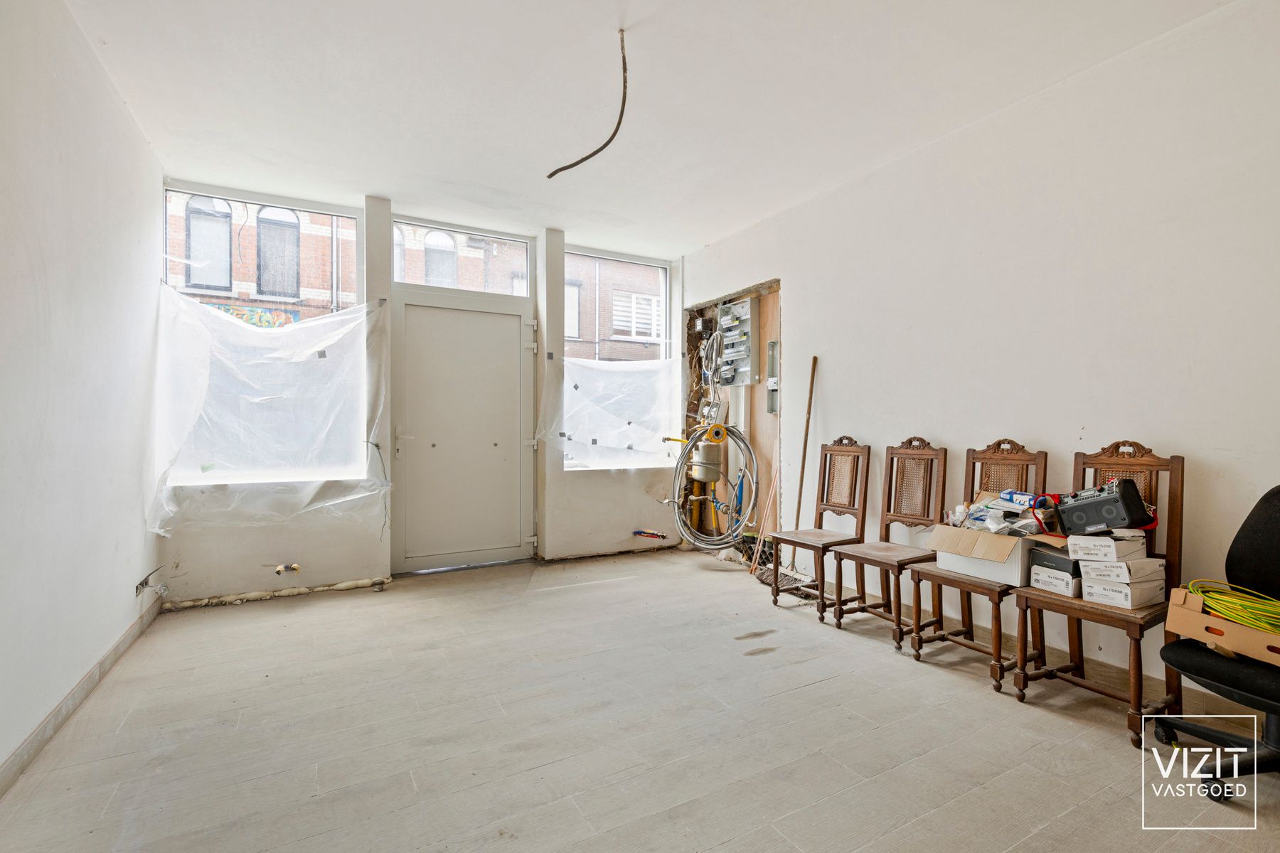 Te renoveren woning met grote tuin nabij centrum Ninove foto 2