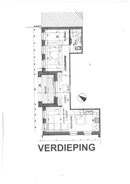 1 slaapkamer appartement met terras, garage en autostaanplaats. foto 18