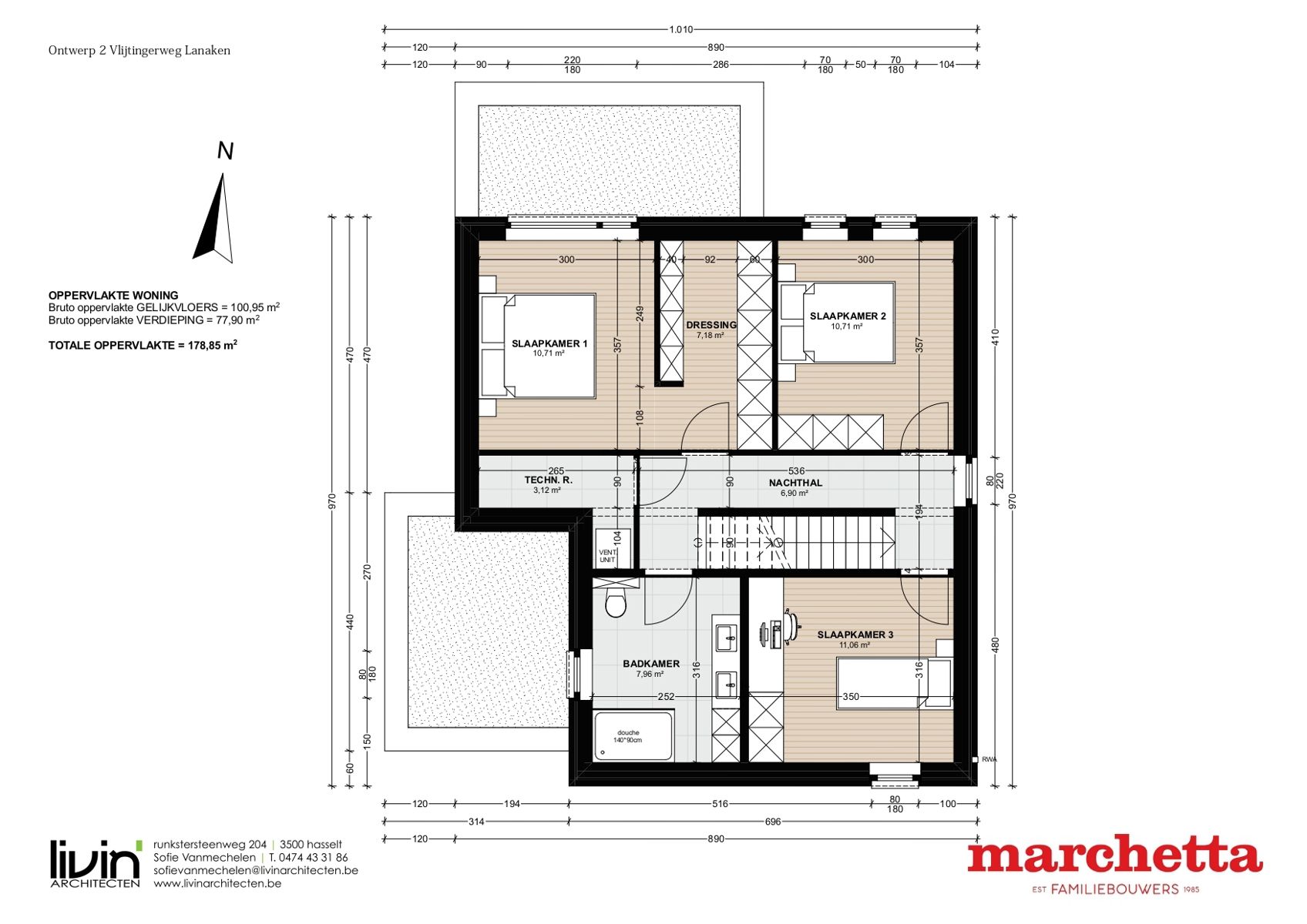 Bouwgrond voor open bebouwing op een perceel van 1.045m²!  foto 6