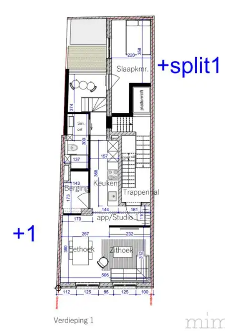 Investeringsopportuniteit: gebouw met plannen & lift voor handelspand en 4 appartementen foto 4