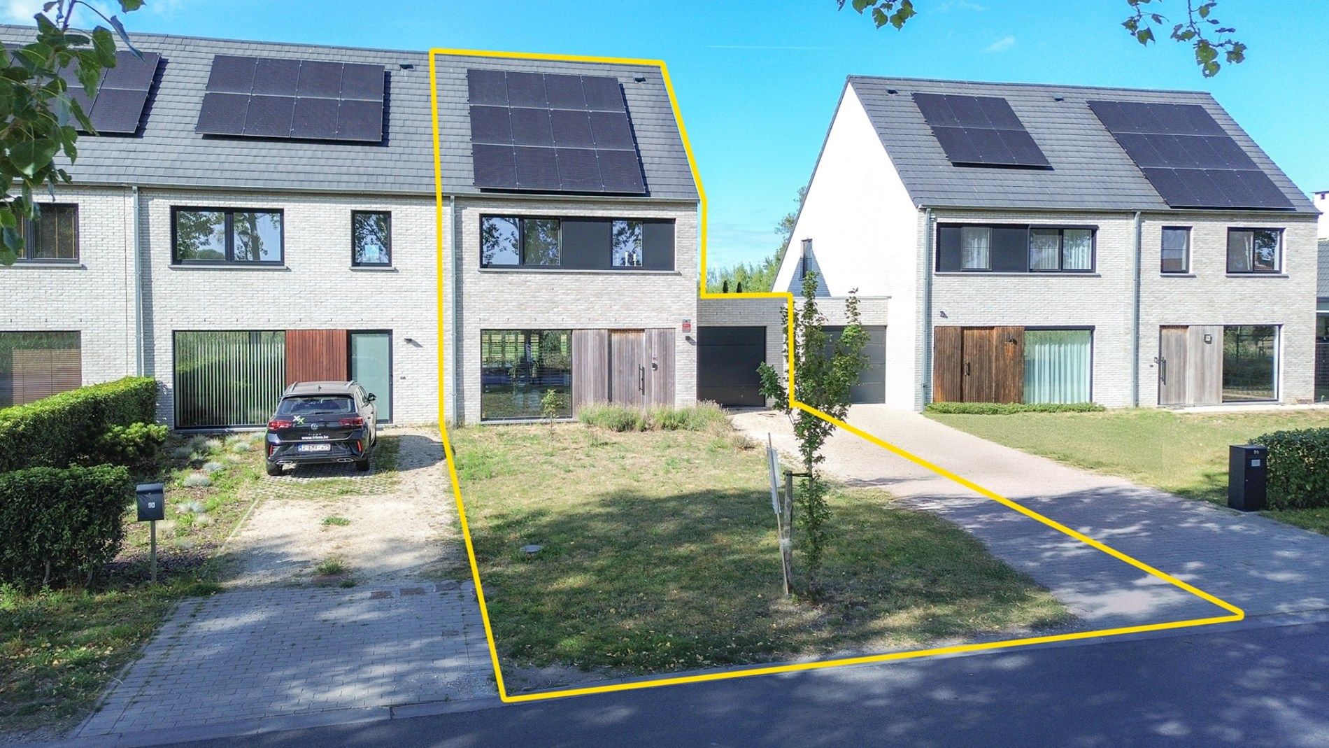 Moderne halfopen bebouwing met 4 slaapkamers in Vosseslag – De Haan foto 2