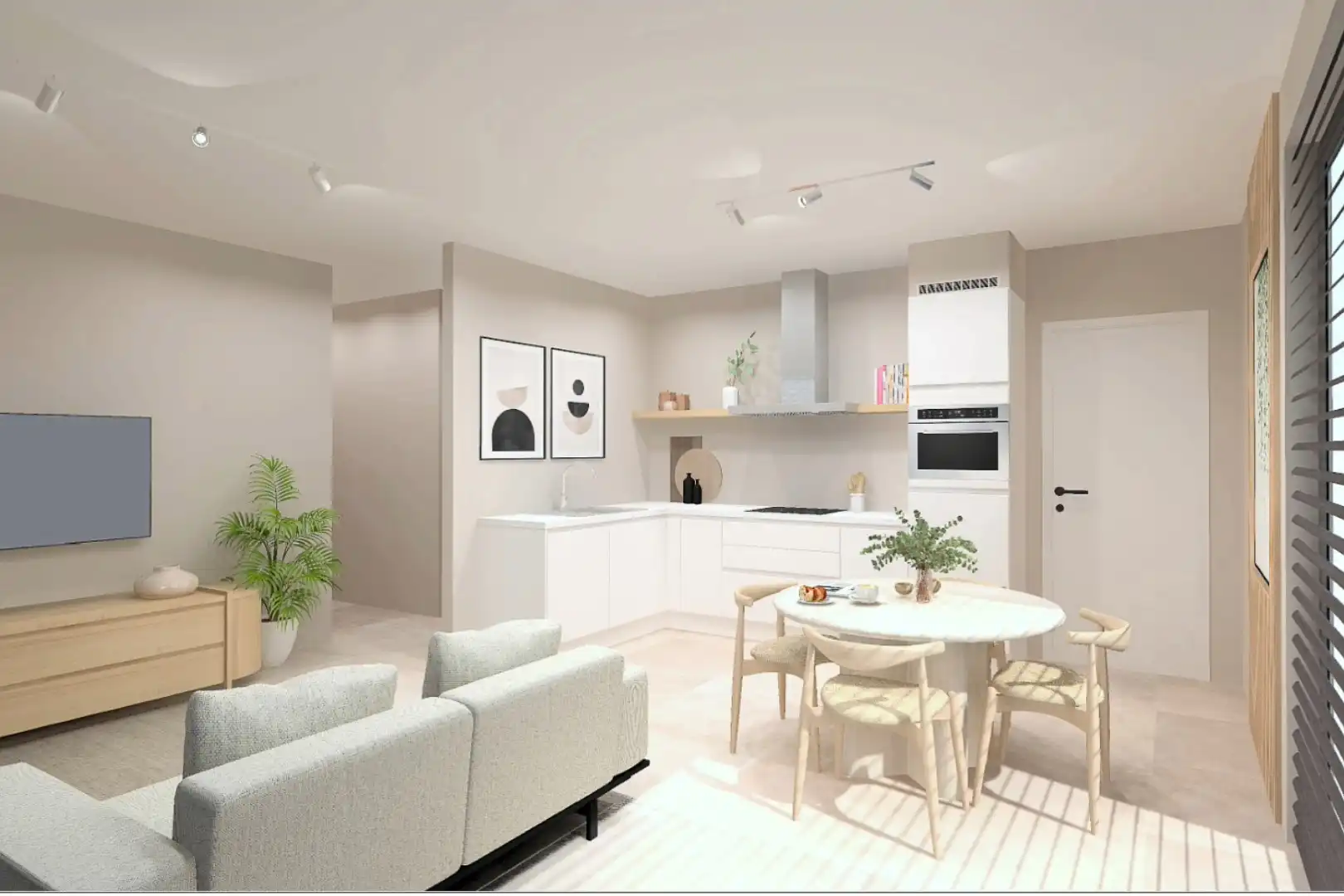 1 SLPK NIEUWBOUW APP. TWEEDE VERDIEP! foto 3