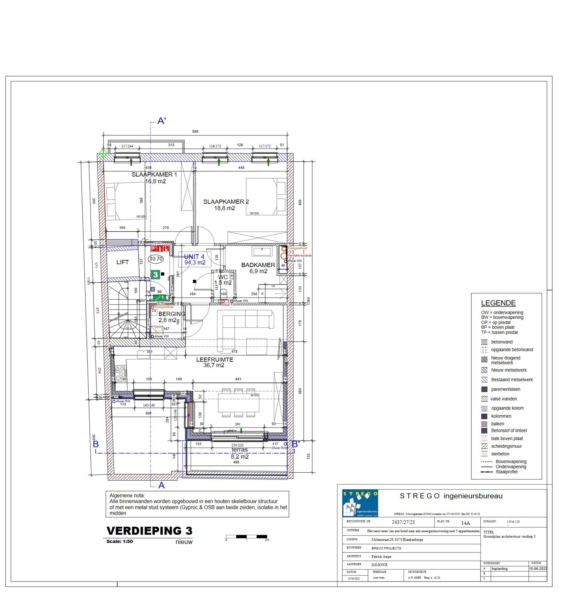 Stijlvol 2 slaapkamerapp. in het hart van Blankenberge
.  foto 2