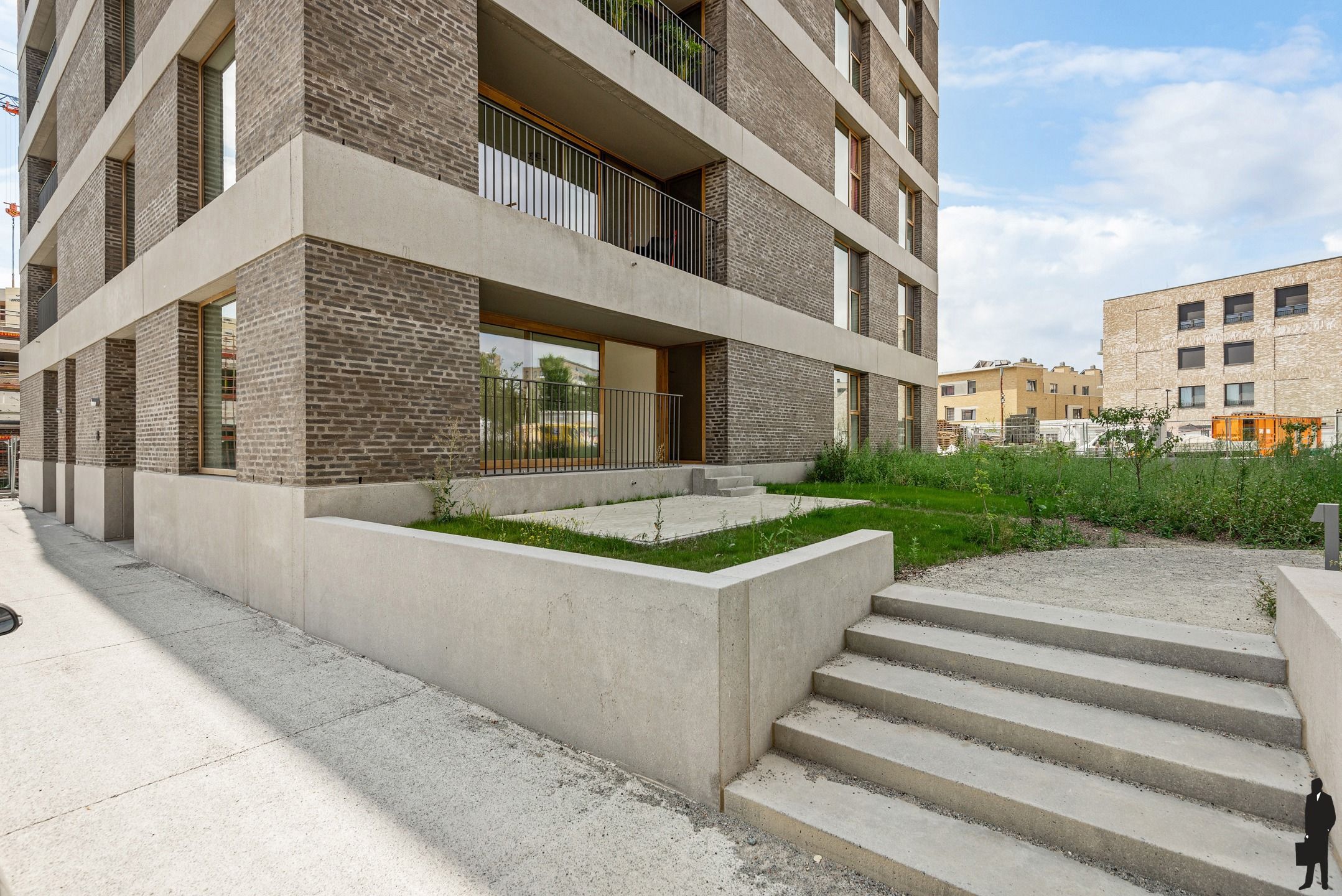 Gelijkvloers app met tuin in prestigieus project in Wilrijk foto 17