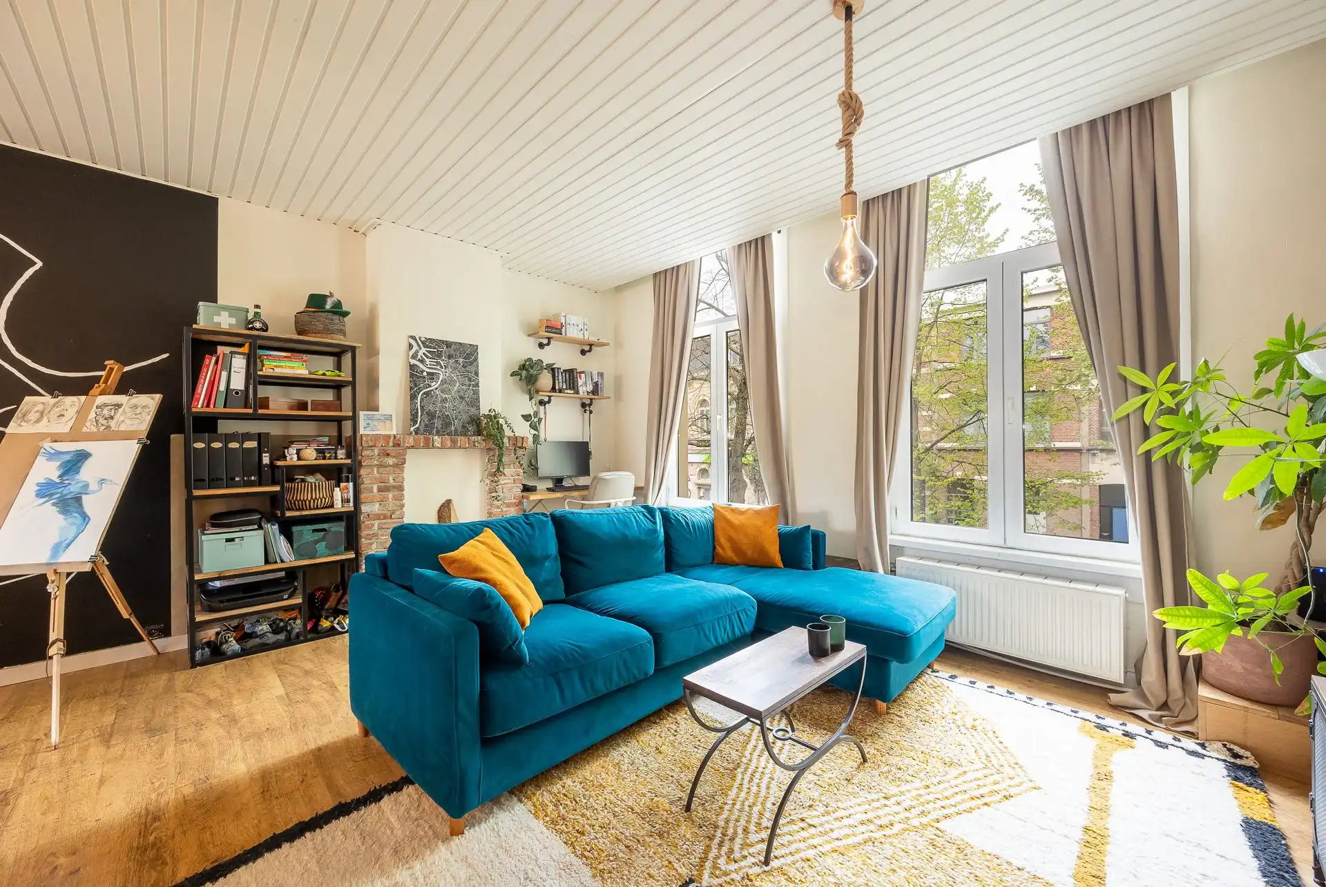 Instapklare duplexwoning met 2 slaapkamers in Oud‑Berchem foto 4