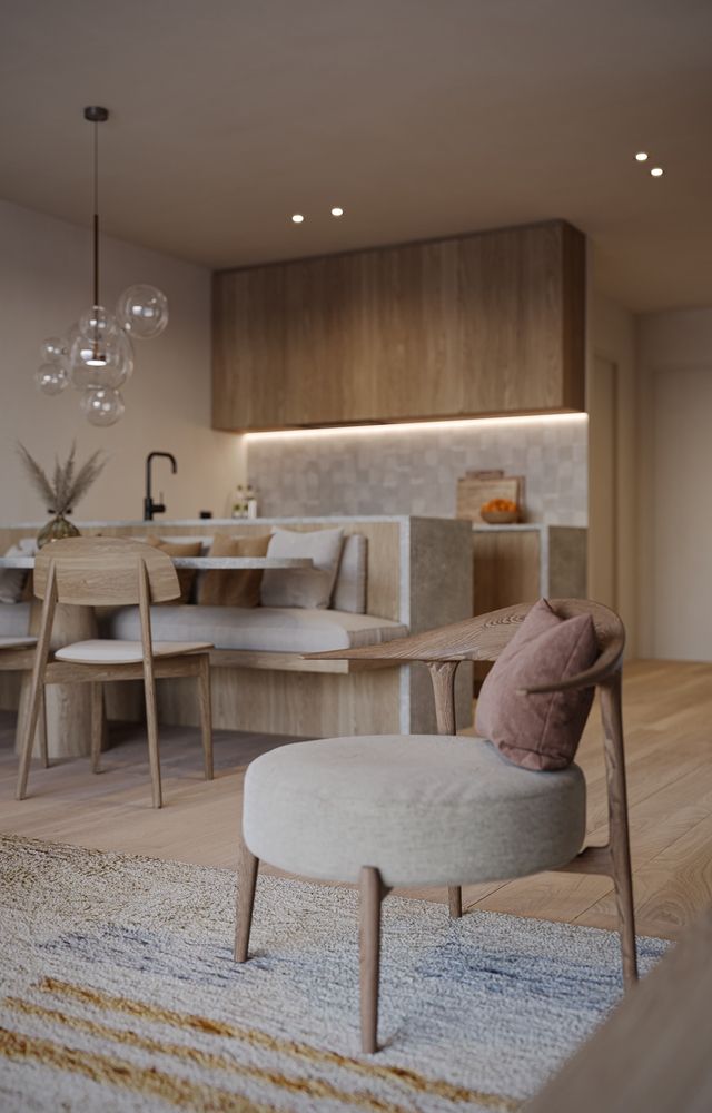1 slaapkamer appartement met 2 ruime terrassen foto 2