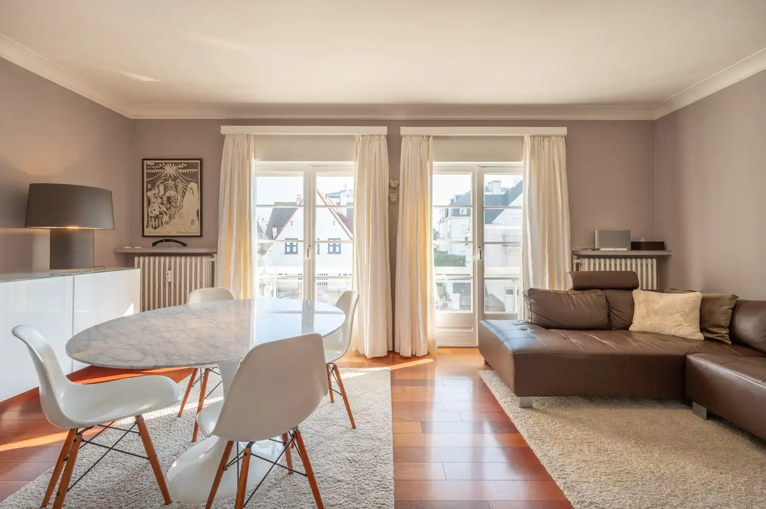 Charmant 2-slaapkamerappartement met zuidgericht terras op topligging in Duinbergen foto 3