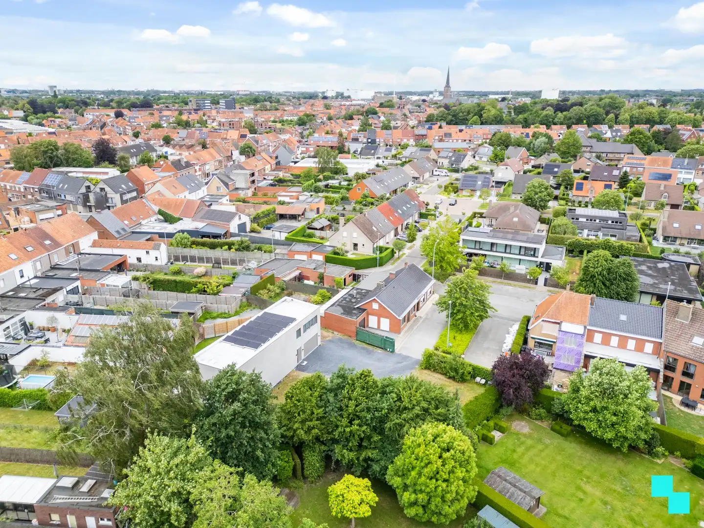 Bouwgrond voor open bebouwing in rustige residentiële omgeving te Izegem foto 8