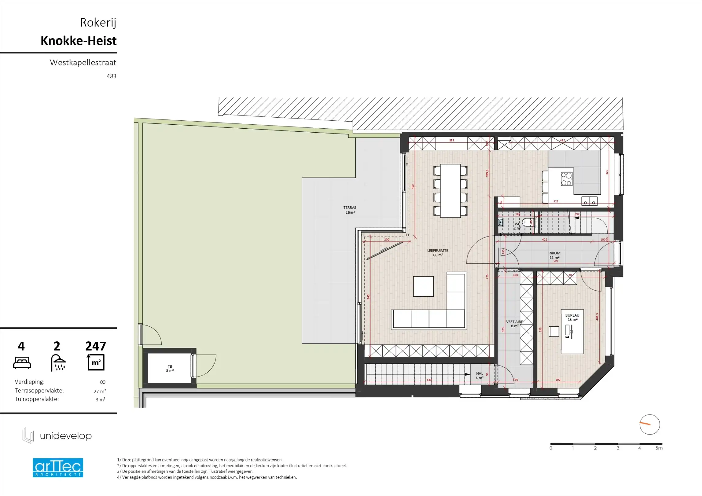 Luxe koppelvilla met dubbele garagebox rustig gelegen te Westkapelle  foto 5